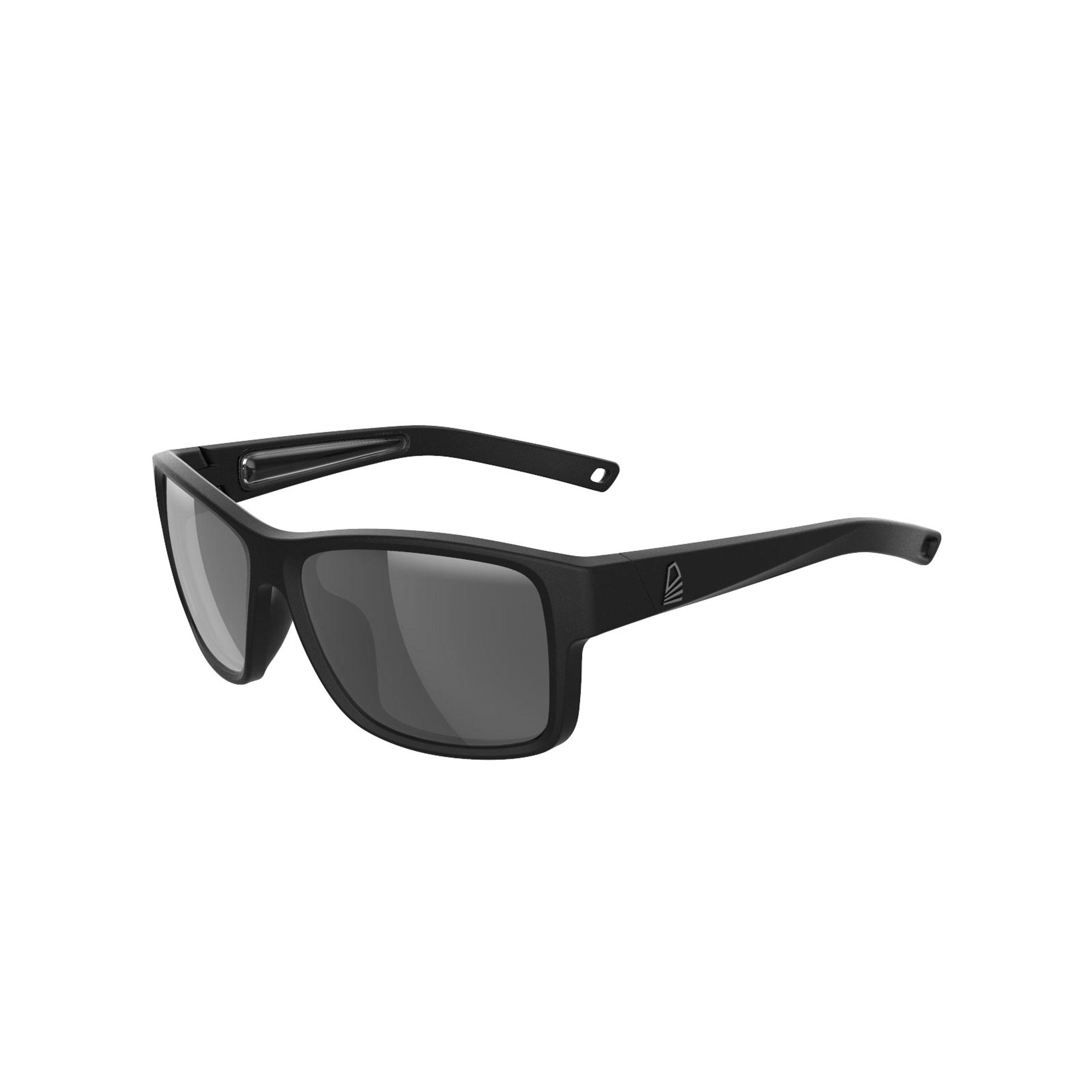 TRIBORD Sonnenbrille Segeln Damen/Herren schwimmfÃ¤hig polarisierend 100 GrÃ¶sse M schwarz No Size