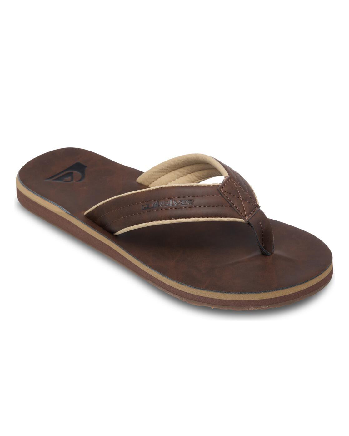 Quiksilver Sandalen CARVER NUBUCK Braun Herren