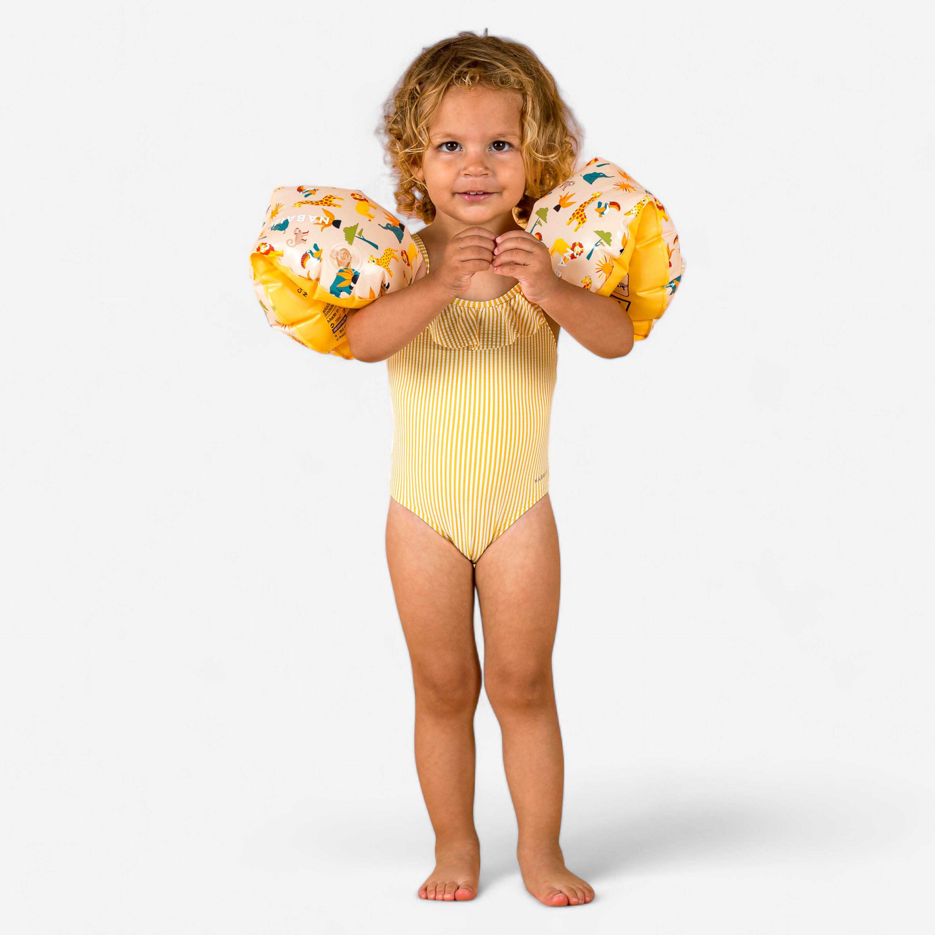 NABAIJI Badeanzug Baby Volants - Print