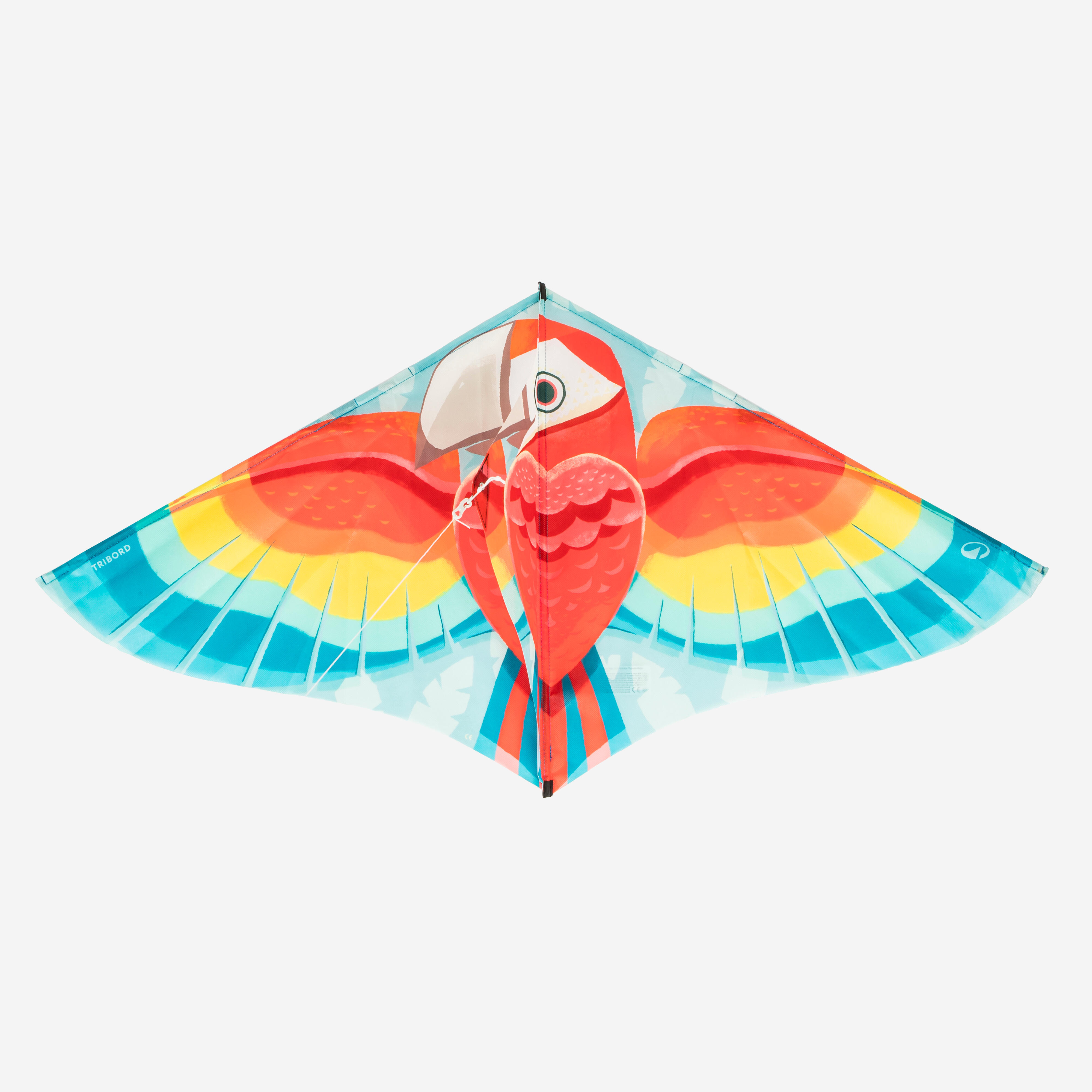 TRIBORD Flugdrachen statisch Kinder - MFK 100 Papagei No Size