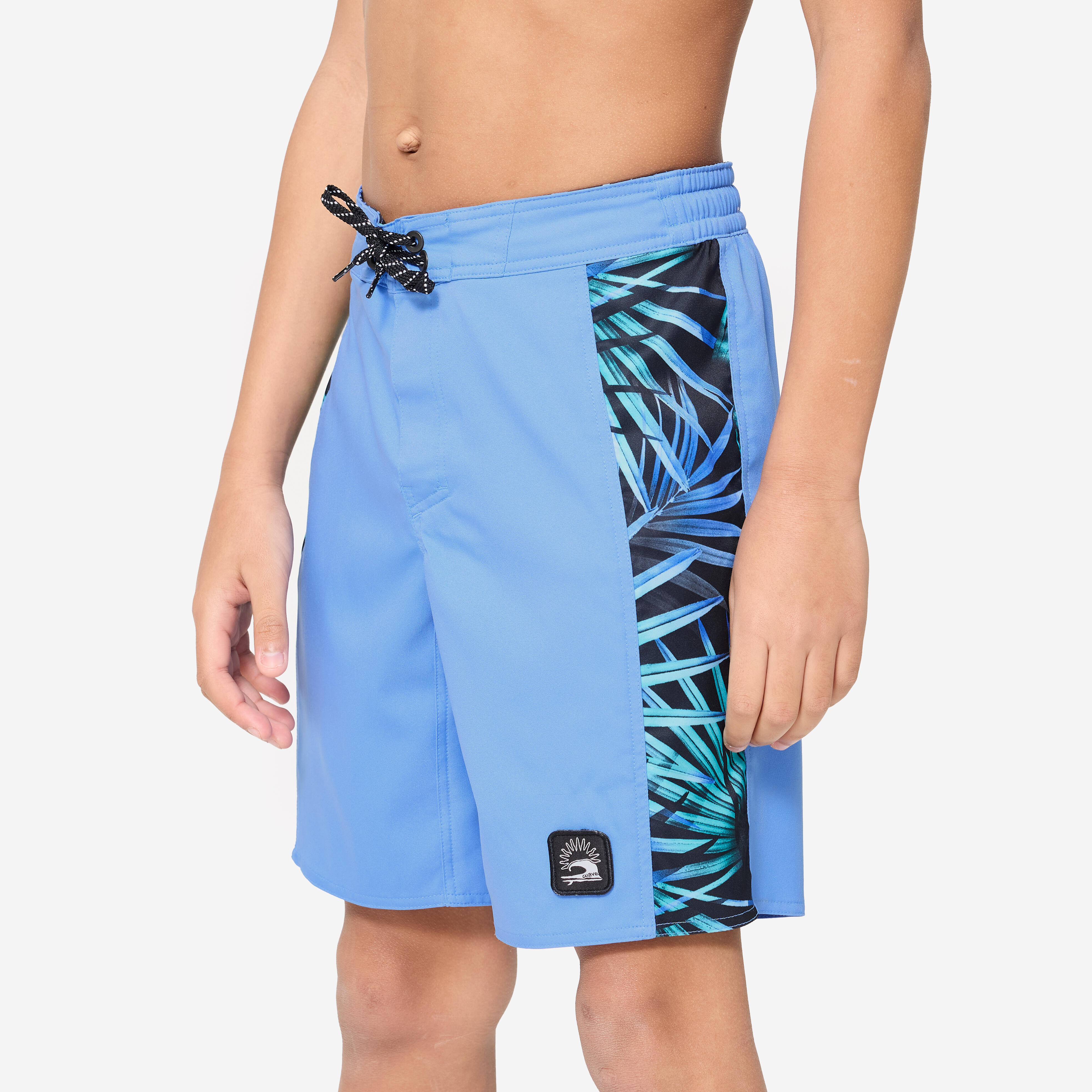 OLAIAN Boardshorts Surfen Jungen 900 Band blau 141-150cm 10-11J