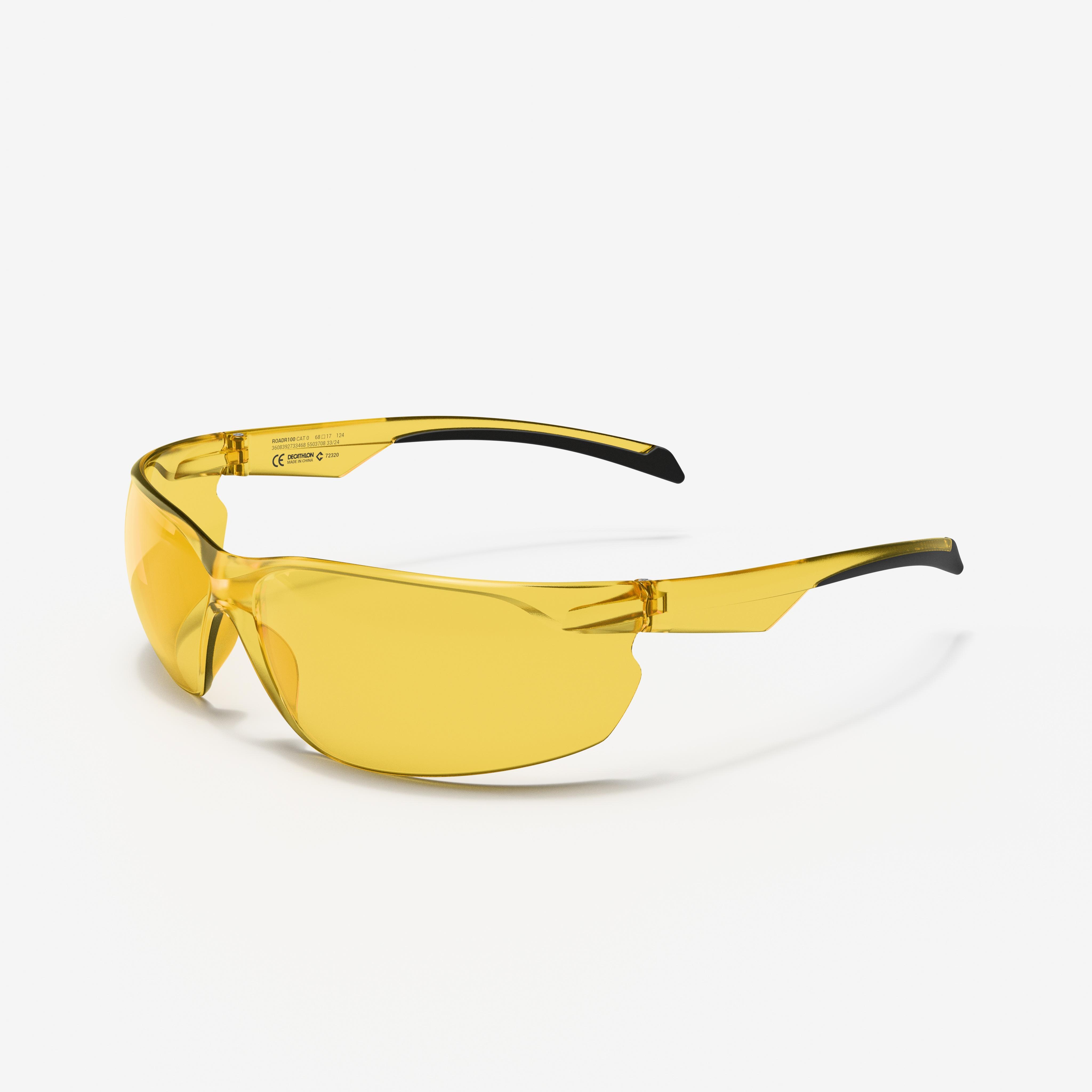 Decathlon MTB Sportbrille ST 100 Kat. 1 gelb