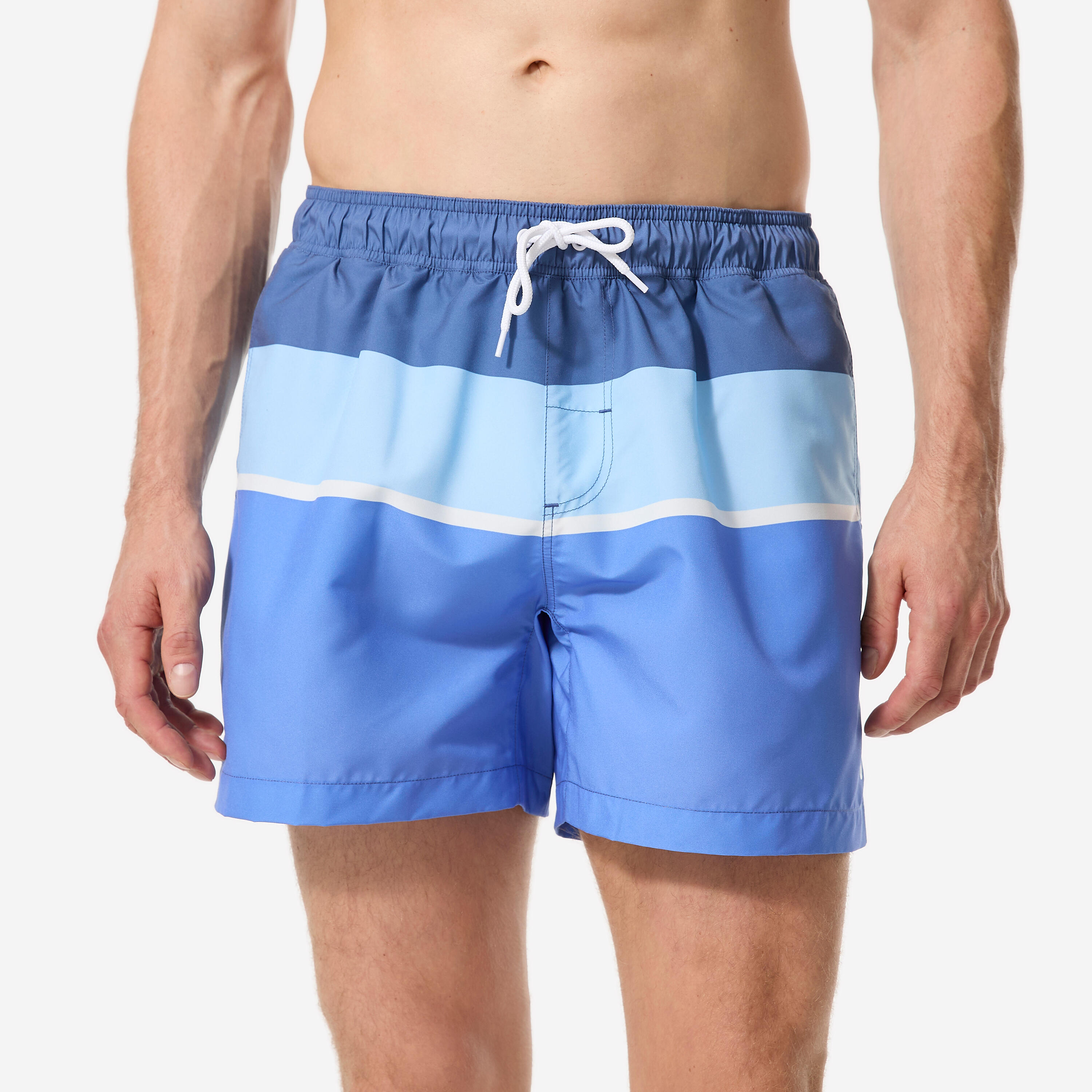 Decathlon Boardshorts Herren kurz 100 Strippy 15''