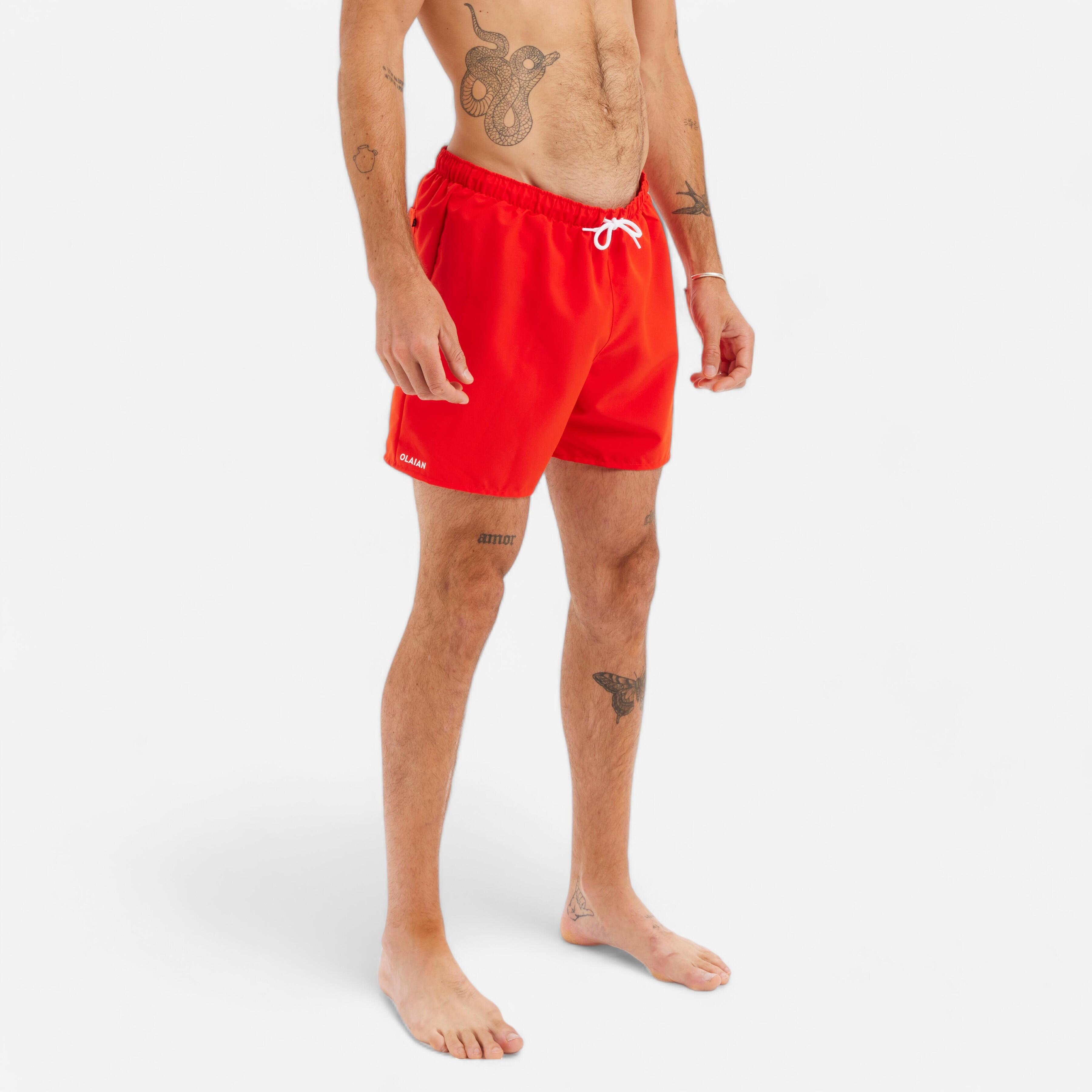 OLAIAN Boardshorts Hendaia - NT rot S
