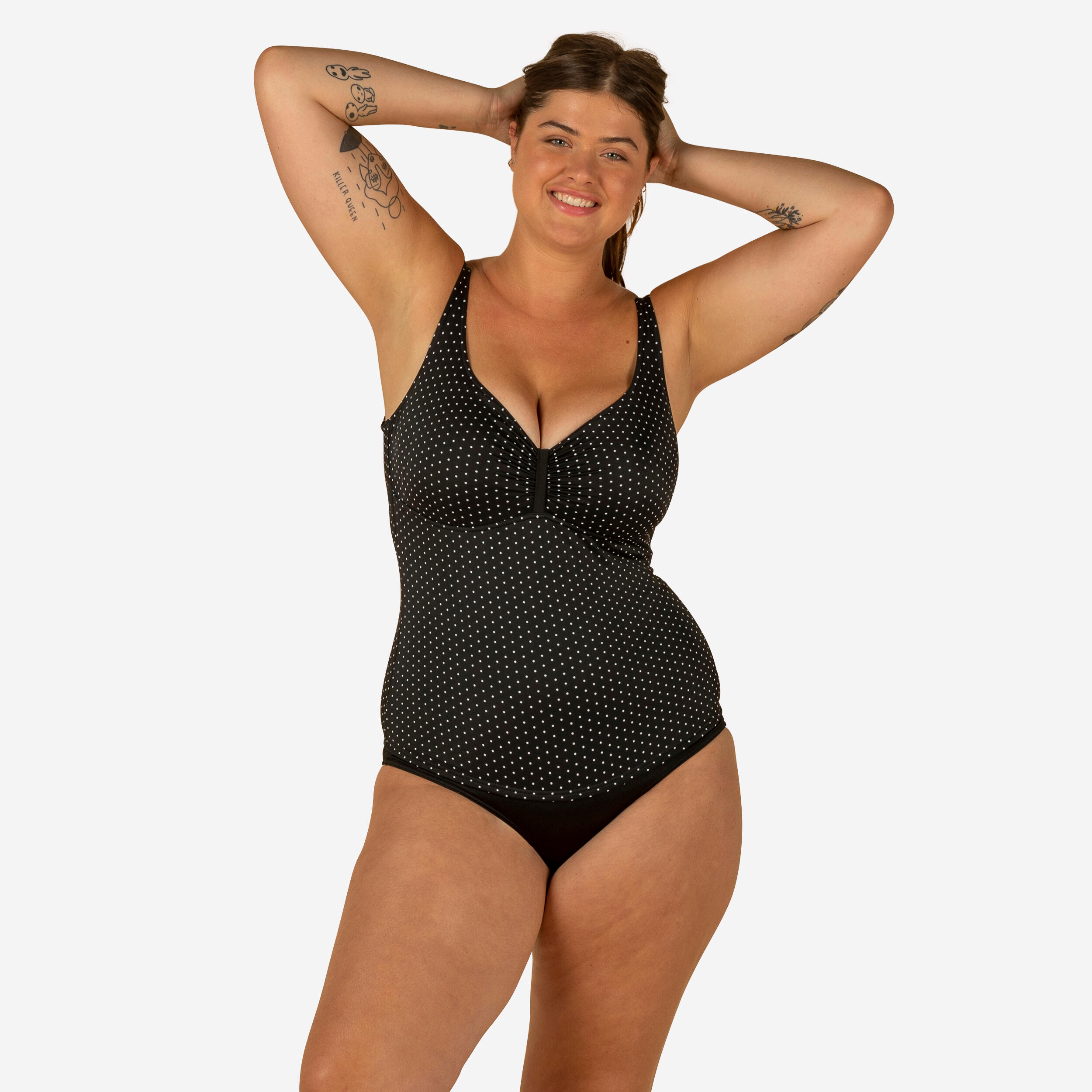 OLAIAN Badeanzug Doli Puka figurformend Damen DE 40 / FR 42