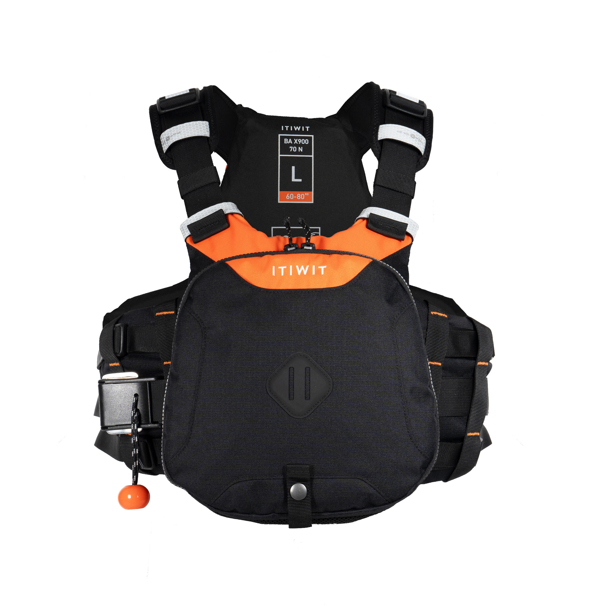 ITIWIT Auftriebsweste Kanu Kajak SUP 70N Expedition - BA X900 40-60kg