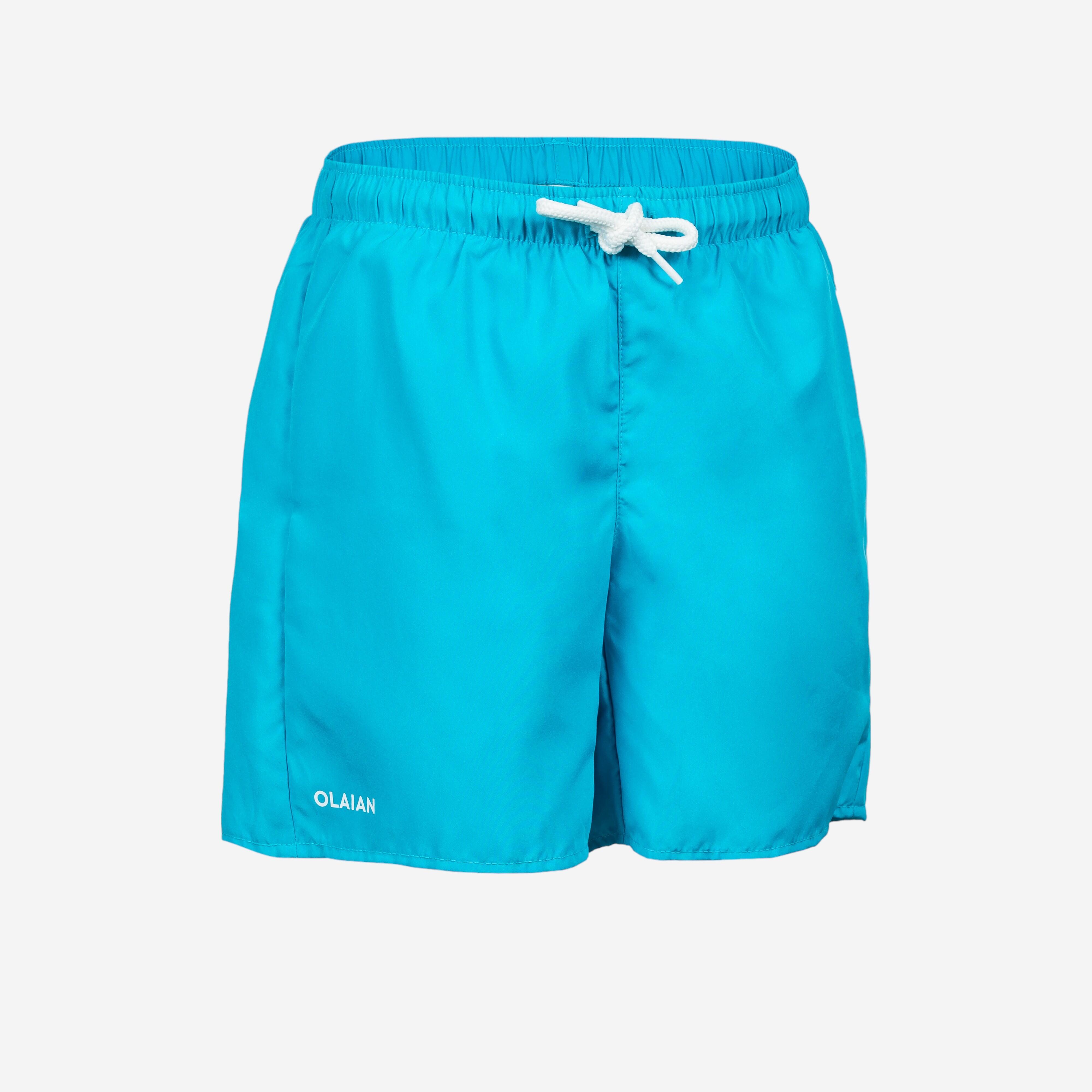 OLAIAN Boardshorts Kinder Jungen 100Â hellblau 141-150cm 10-11J