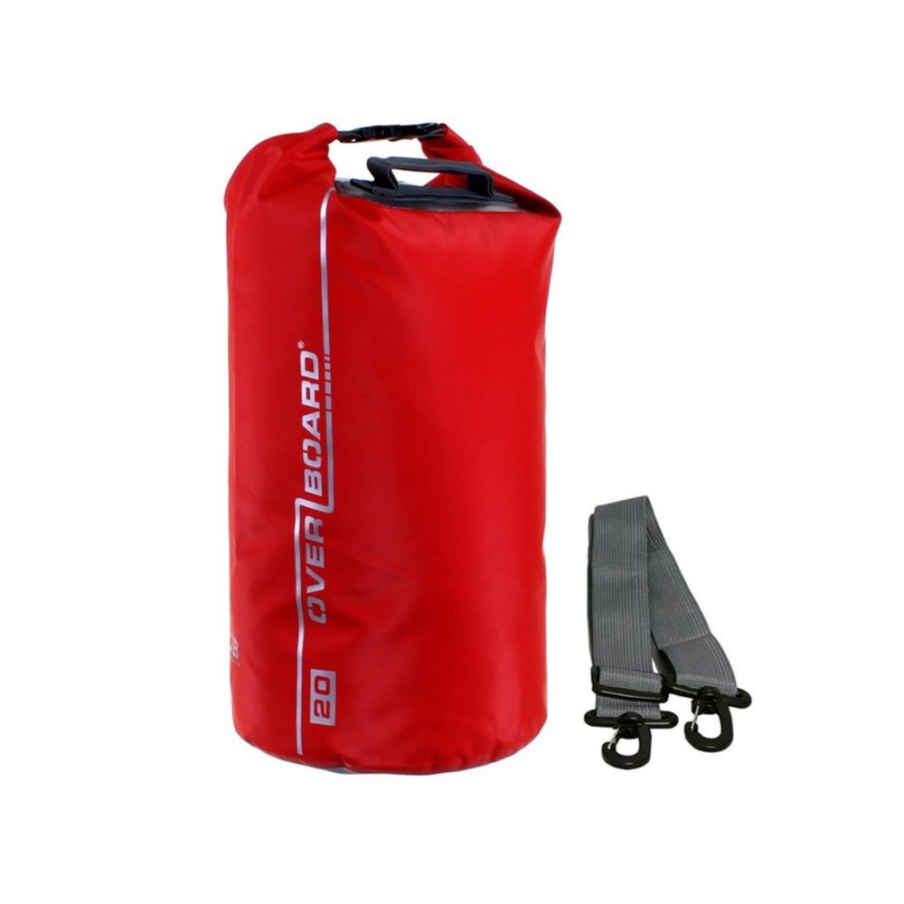 OverBoard wasserdichter Packsack 20 Liter Rot