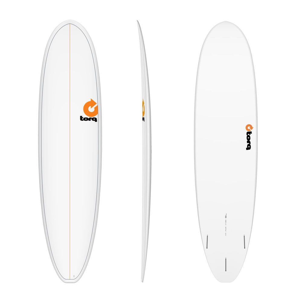 Surfboard TORQ Epoxy TET 7.8 VP Funboard  Pinlines