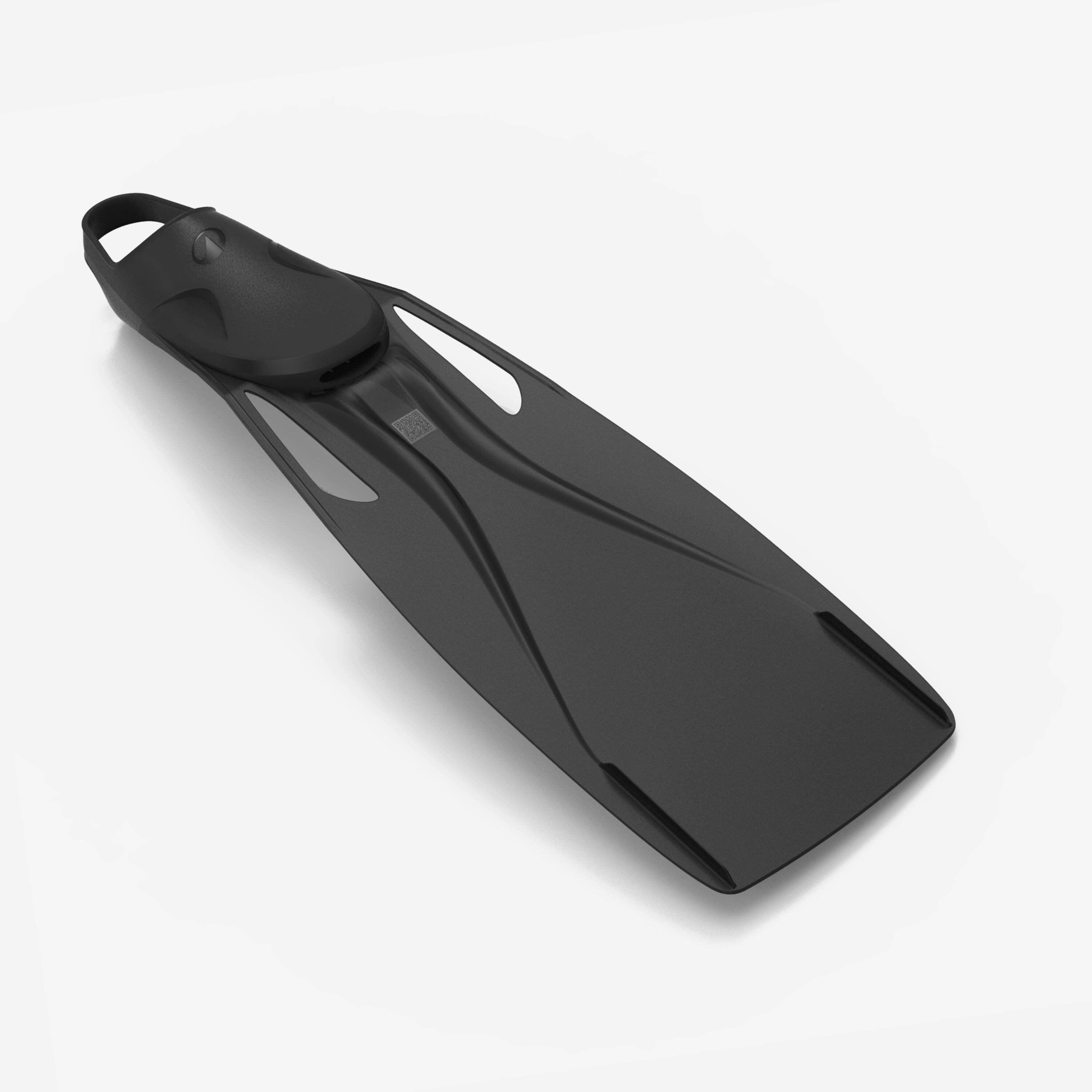 Decathlon Tauchflossen FF 500 React schwarz