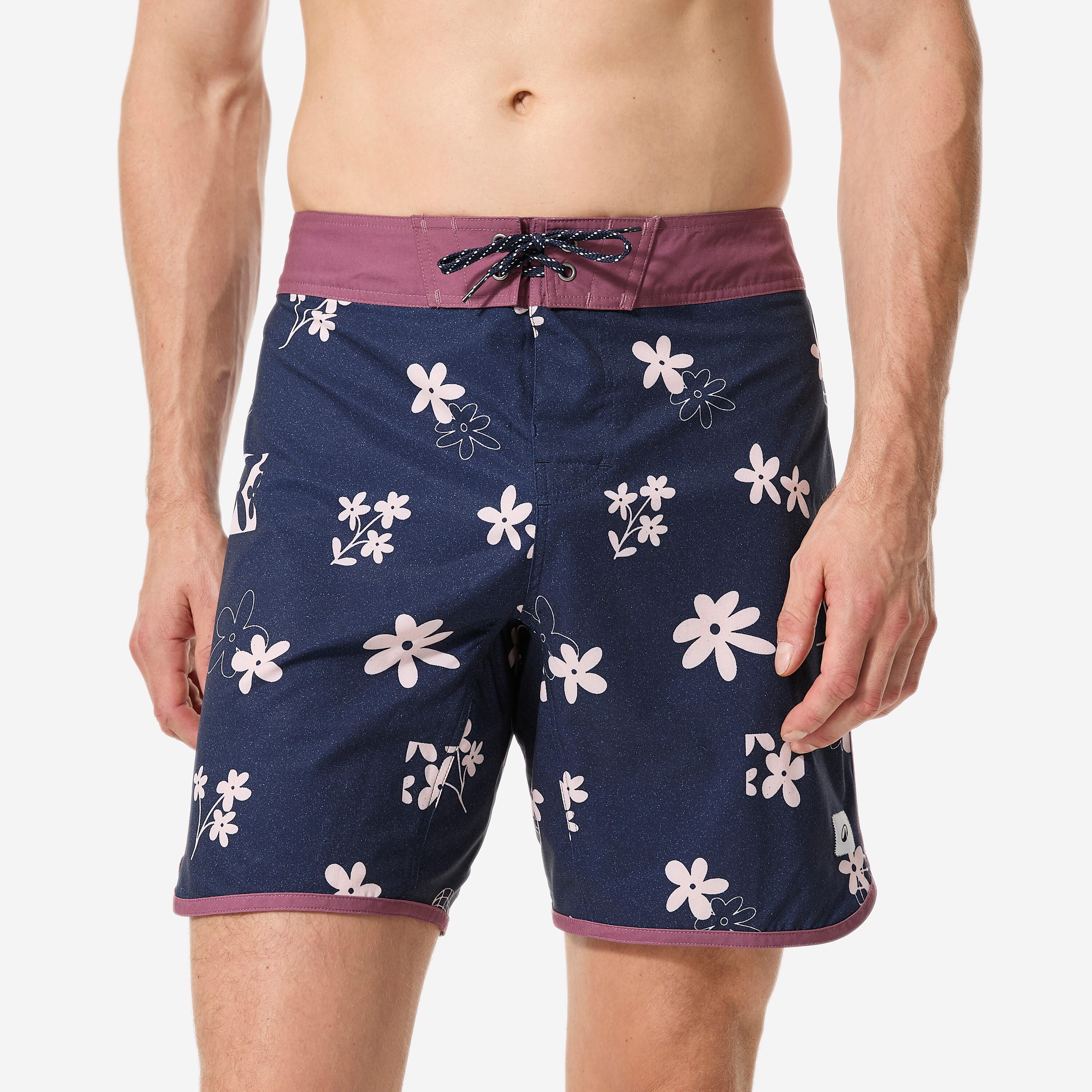 Decathlon Boardshorts Herren Cutyflow 500 halblang 18