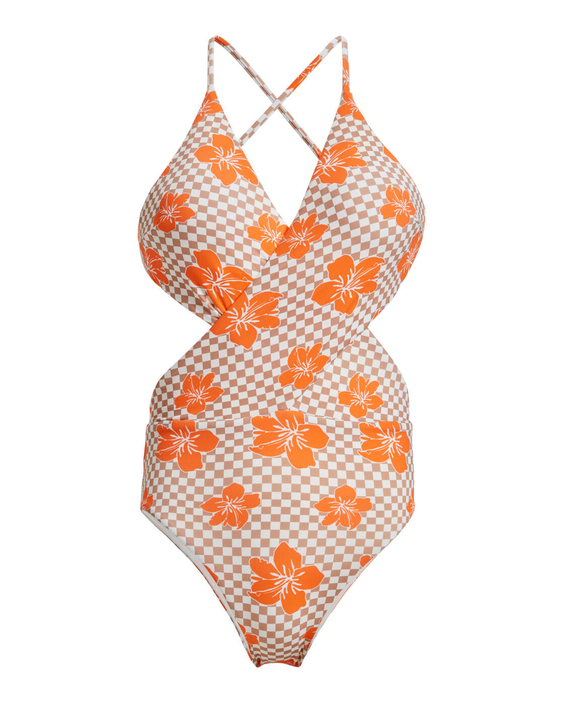 Roxy Badeanzug MINI HULA WRAP HL Braun Frauen