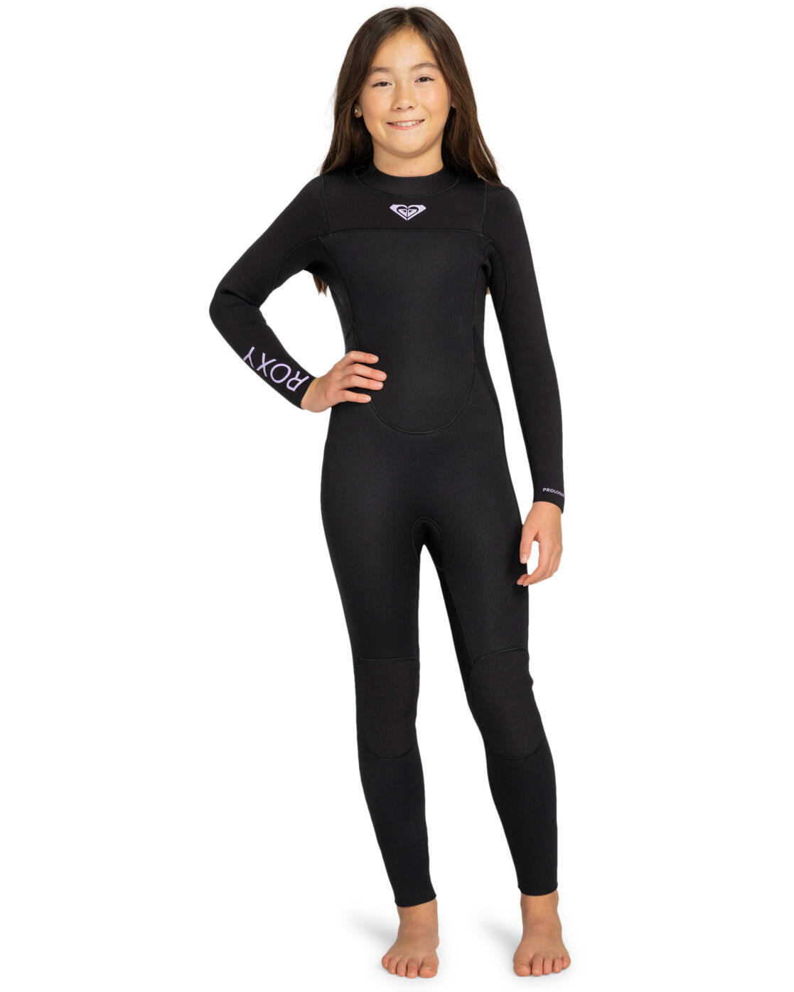Roxy GBS-Neoprenanzug mit Back-Zip 5/4MM PROLOGUE Schwarz Mädchen 8 - 16