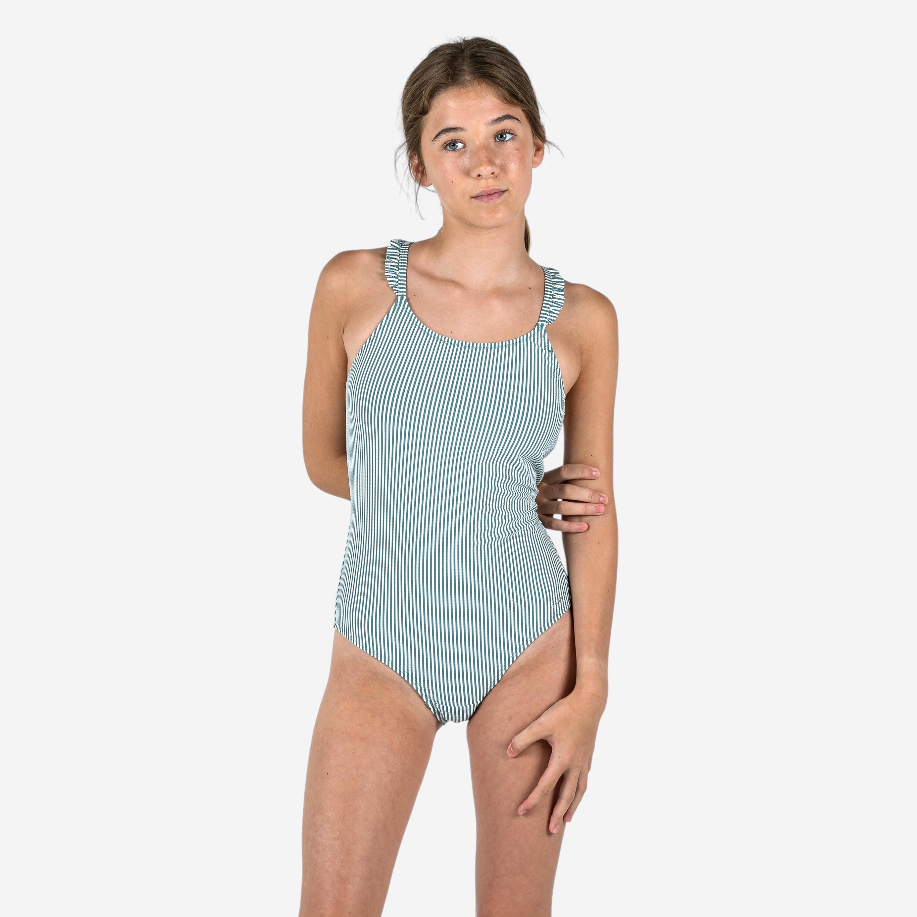 NABAIJI Badeanzug Mädchen - Lanzarote khaki