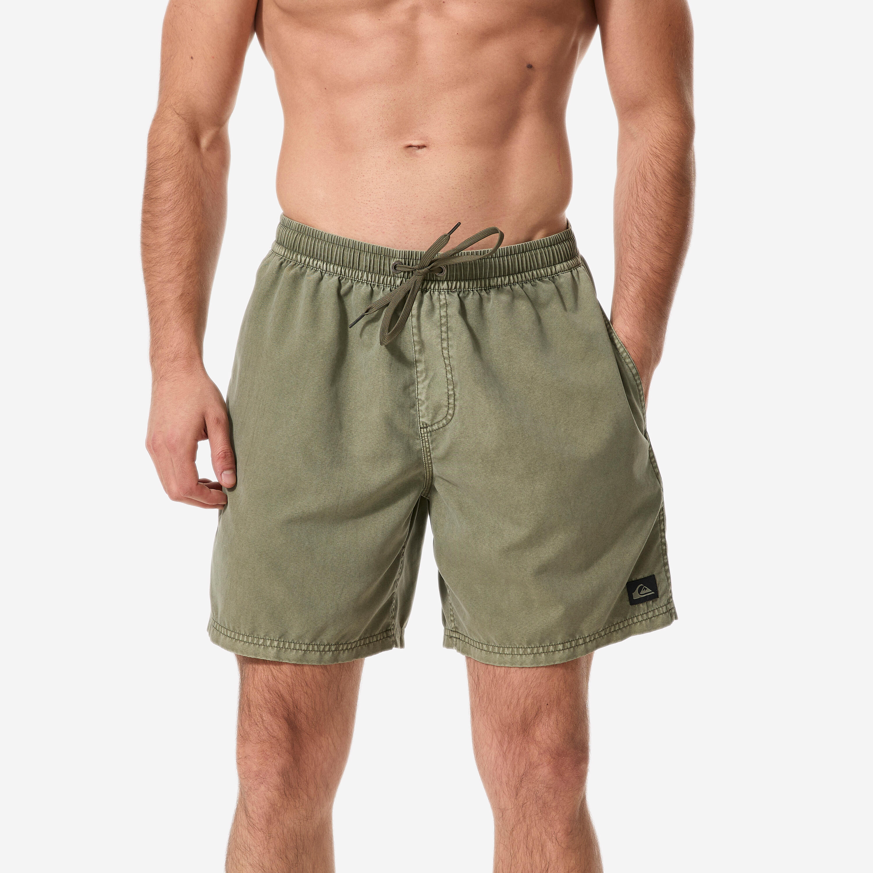 Quiksilver Boardshorts halblang Gummibund Quiksilver 17'' khaki