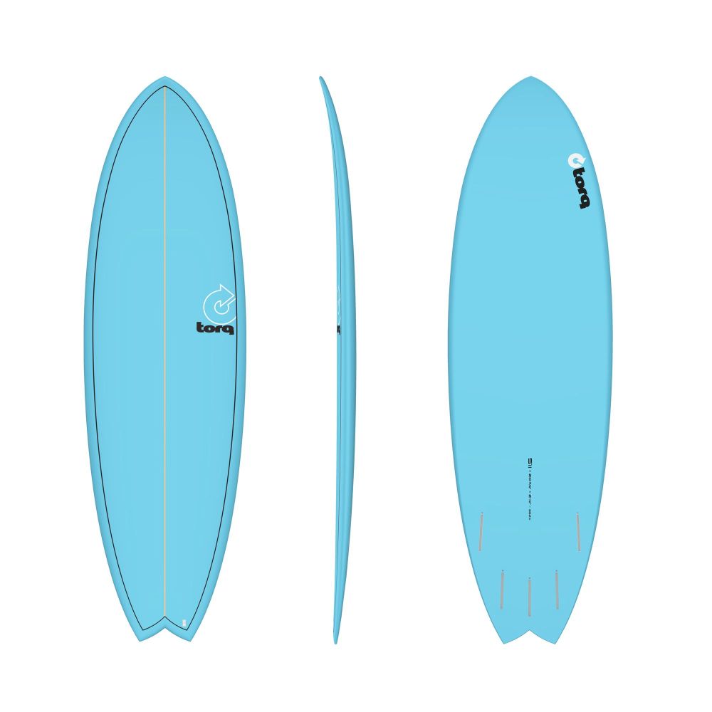 Surfboard TORQ Epoxy TET 5.11 MOD Fish Blue