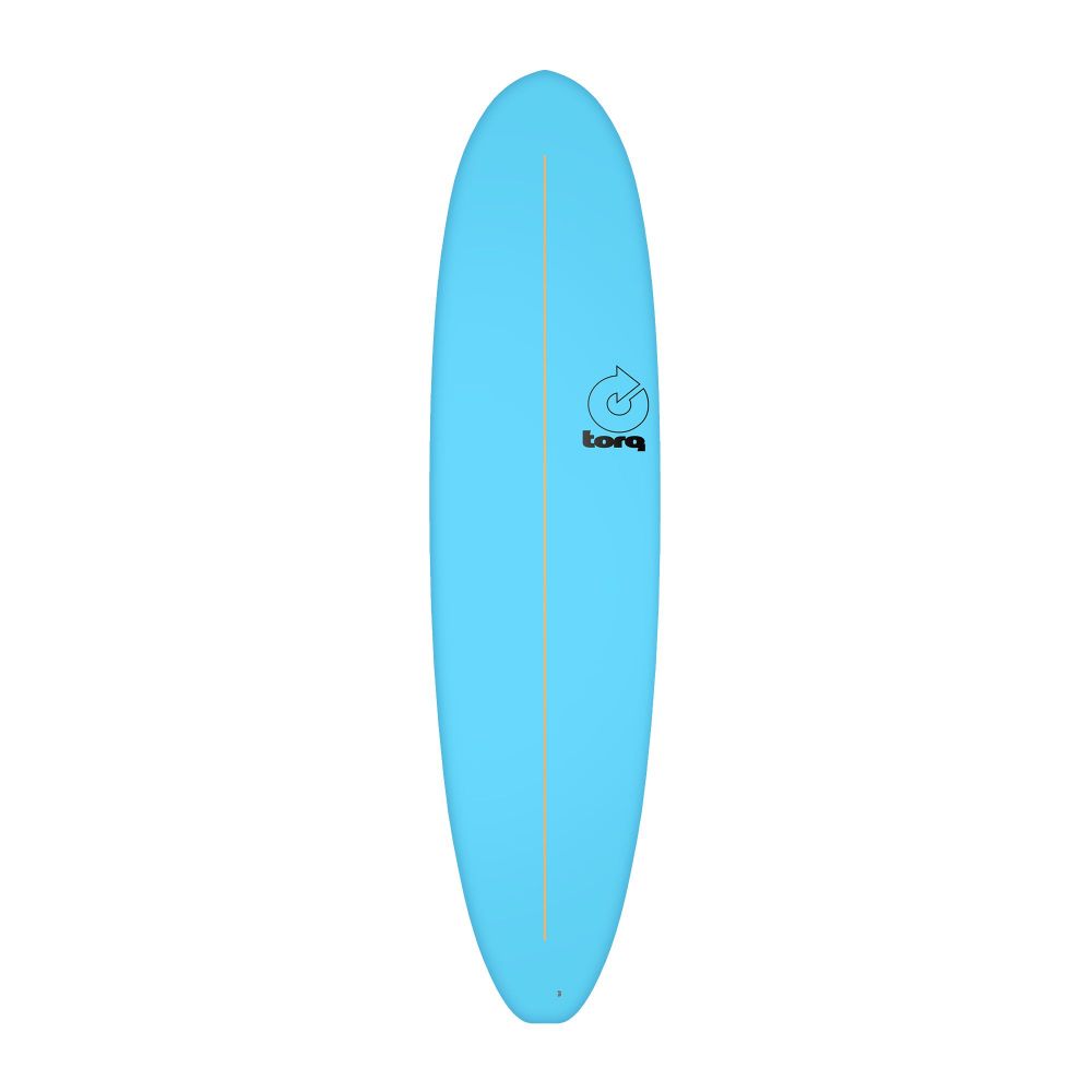 Surfboard TORQ Softboard 8.2 V+ Funboard Blau