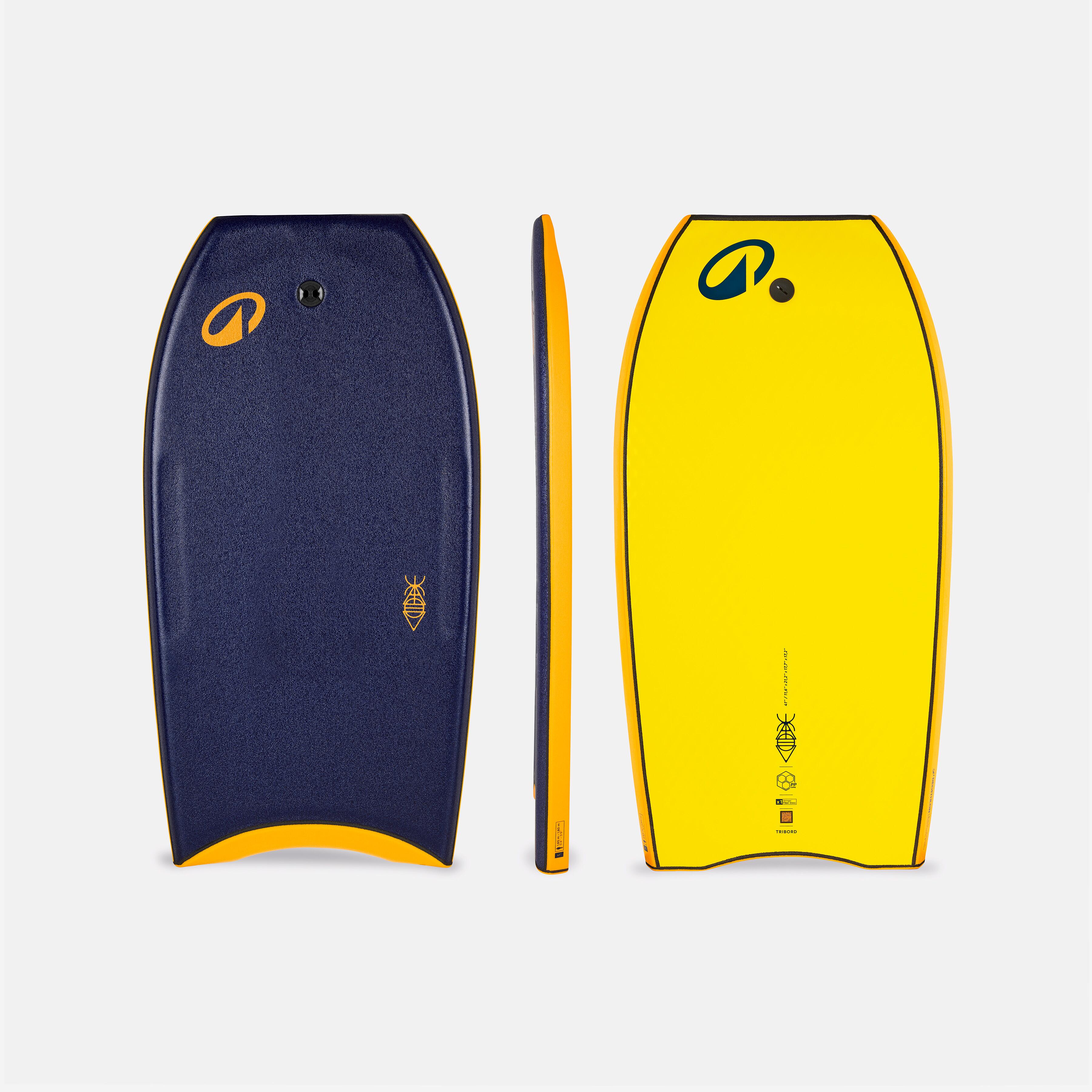 Decathlon Bodyboard 900 gelb/blau