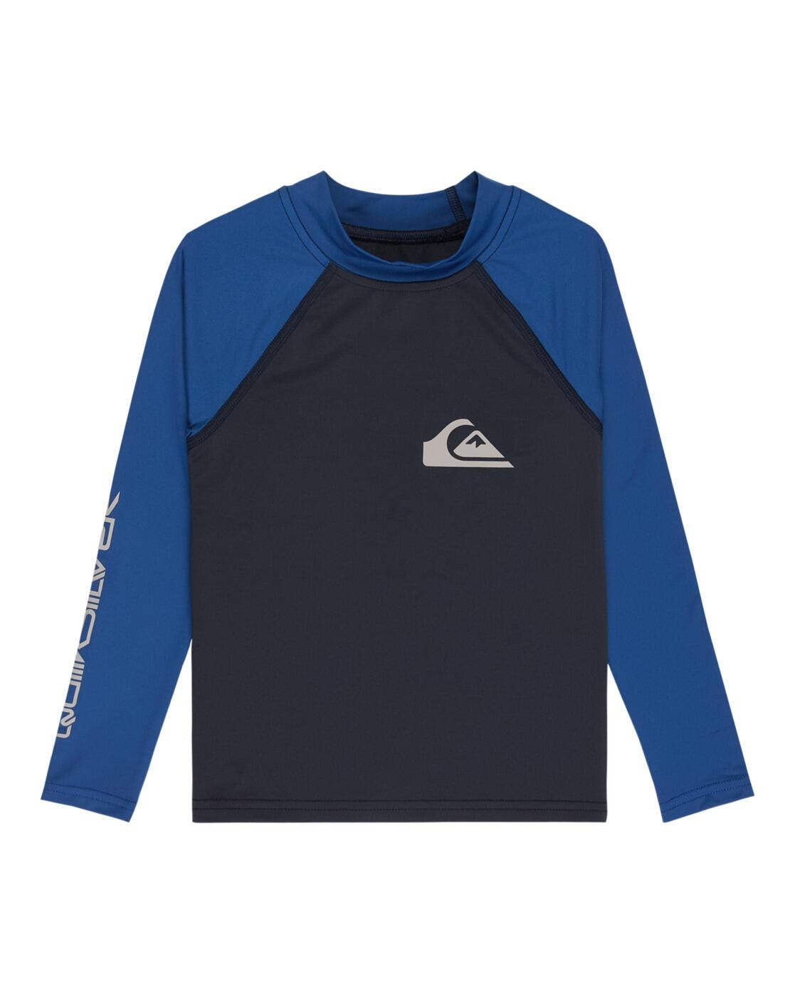 Quiksilver Langärmliger Rashguard mit UPF 50 EVERYDAY UPF50 Blau Junge