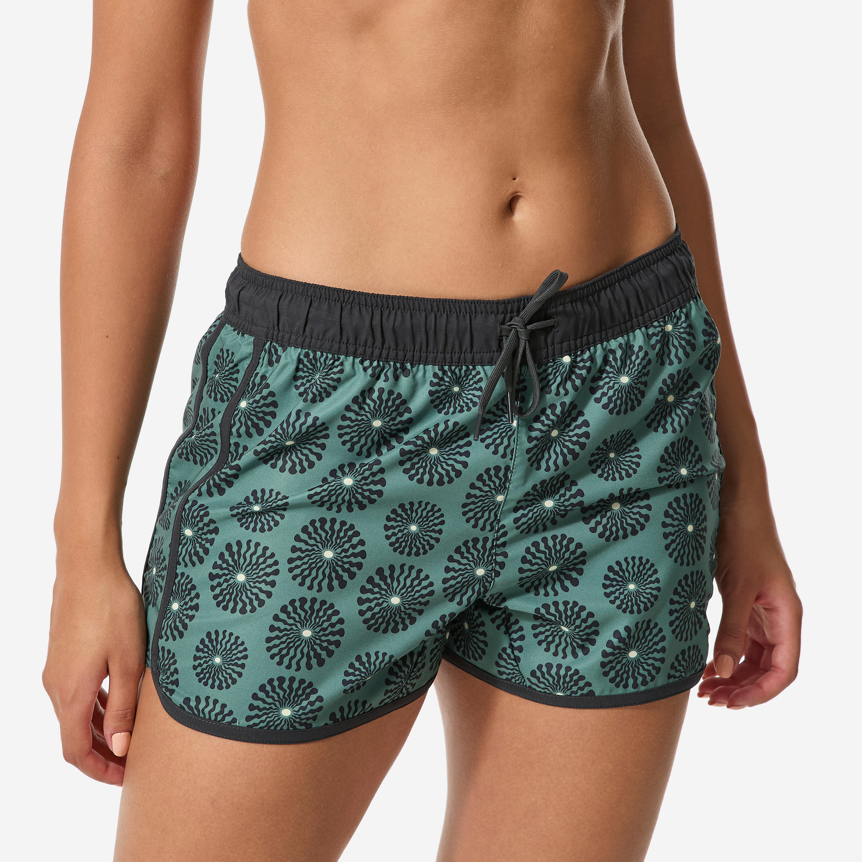 Decathlon Boardshorts Surfen Damen Tini Sunny khaki