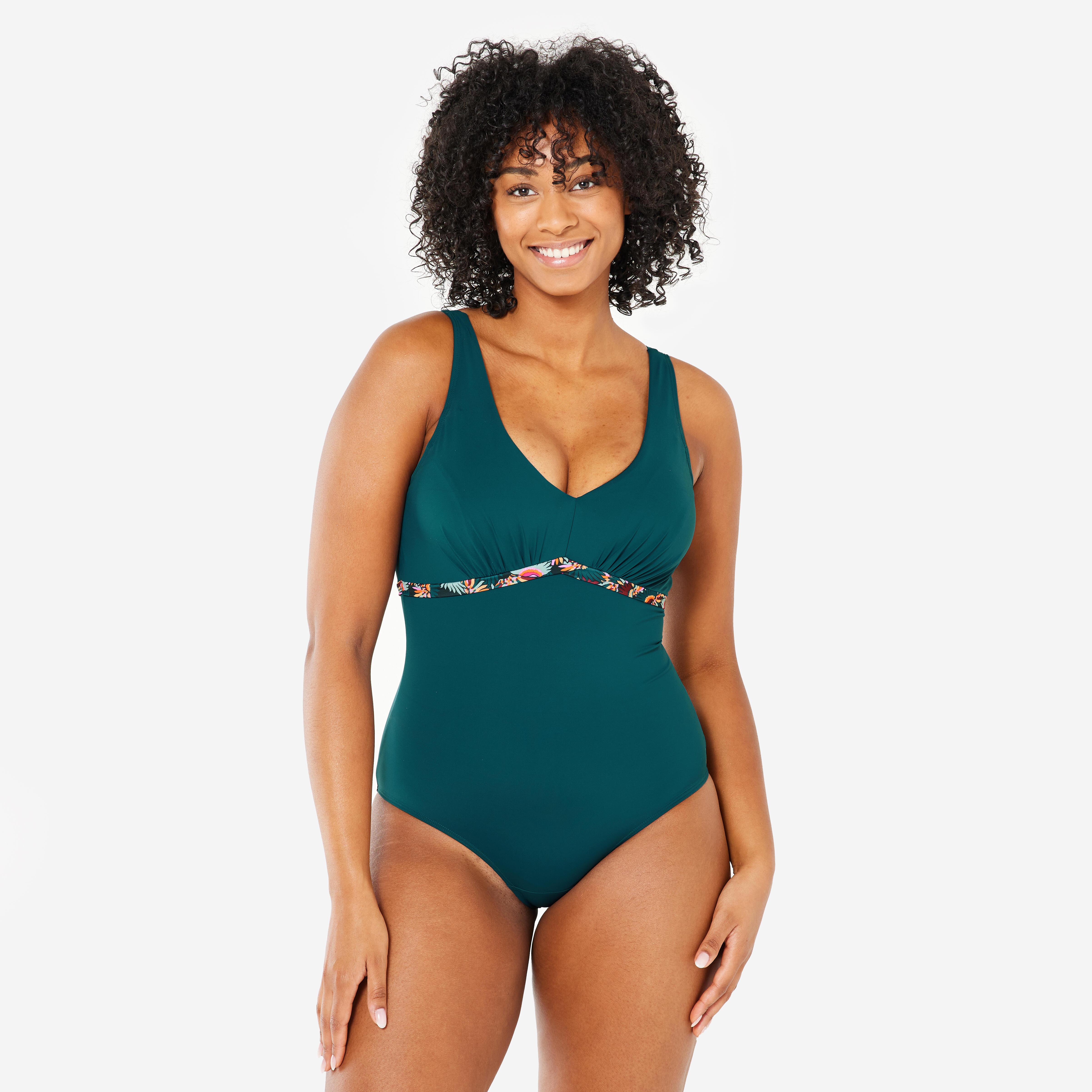NABAIJI Badeanzug Damen Aquafitness - Rosy Ara blau