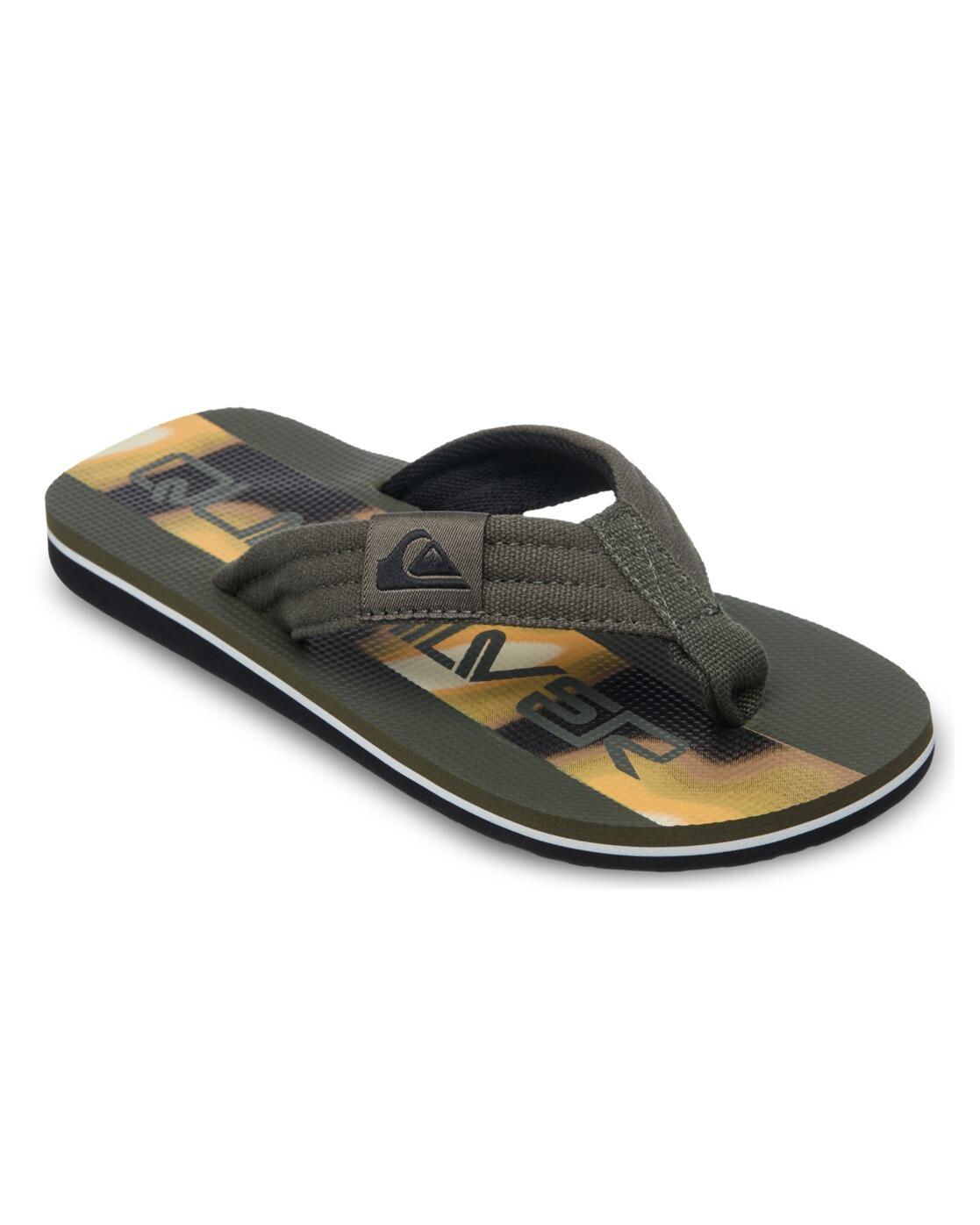 Quiksilver Sandalen MOLOKAI LAYBACK Braun Junge