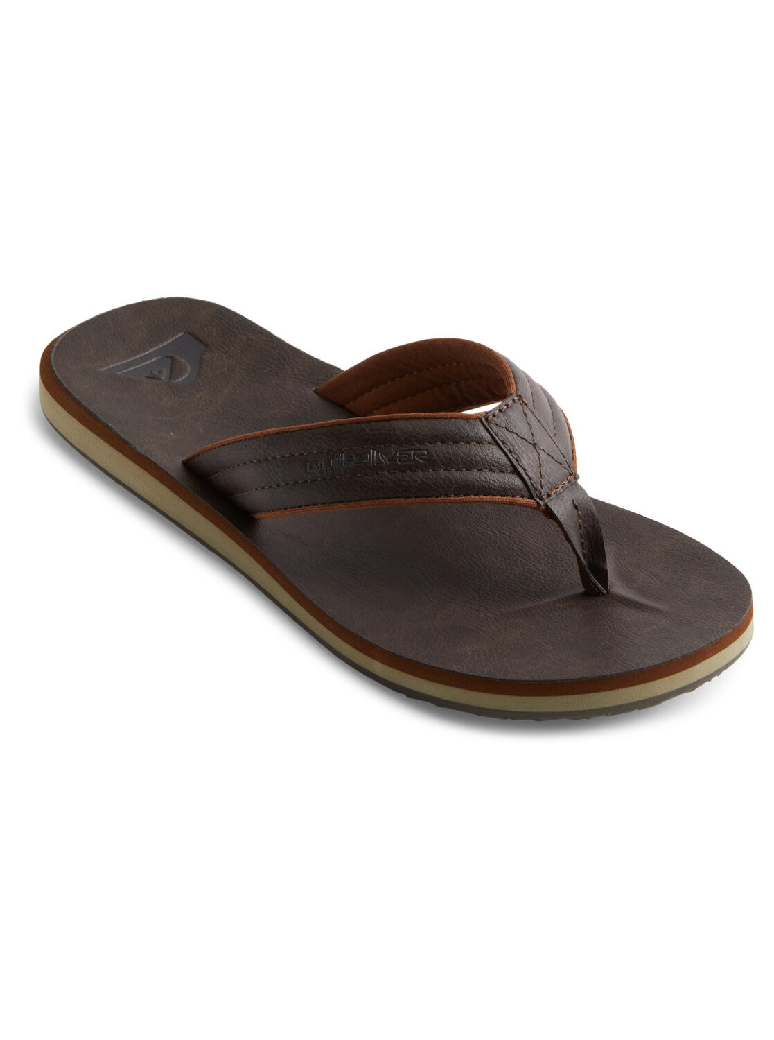 Quiksilver Sandalen CARVER NUBUCK Braun Herren