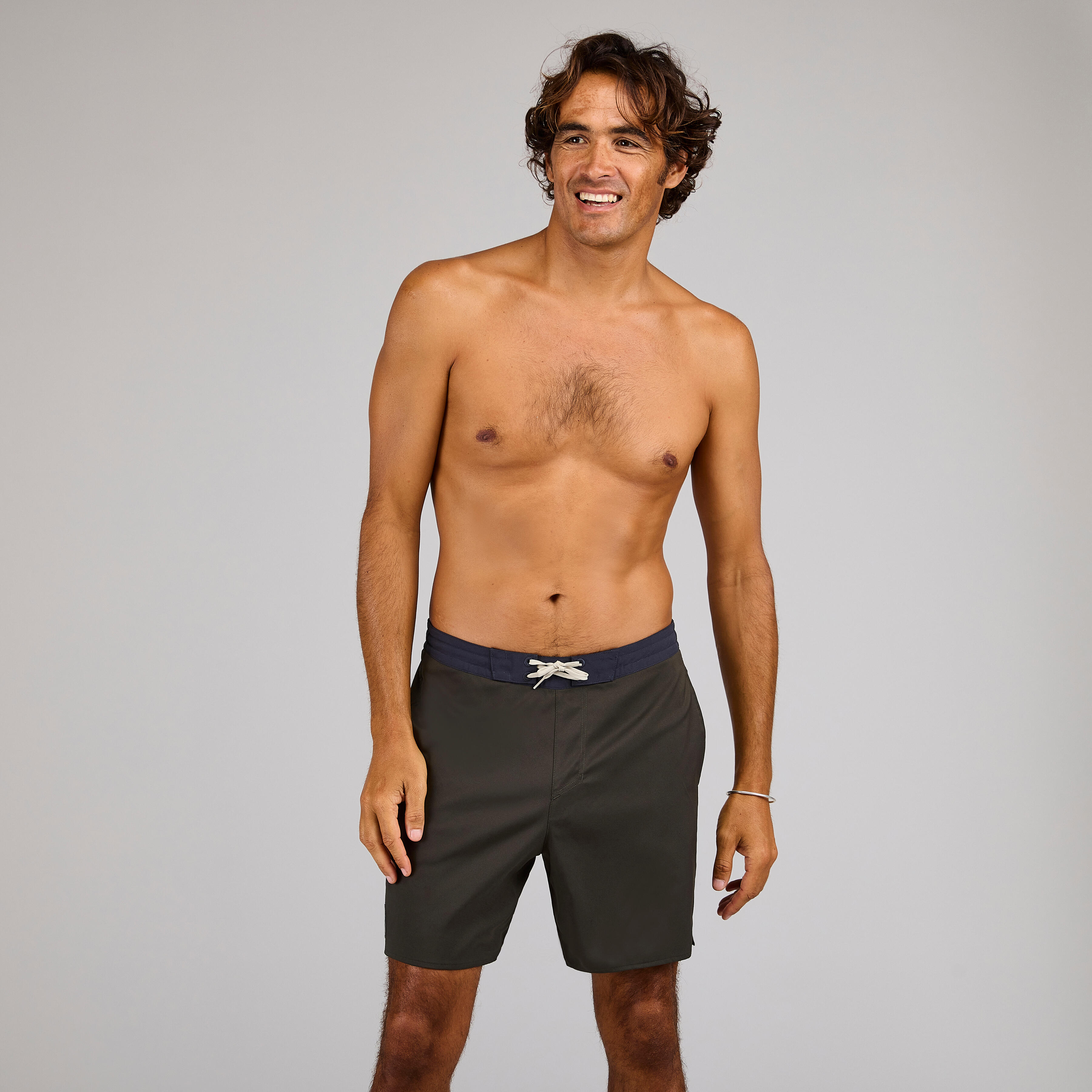 OLAIAN Boardshorts Herren lang 100 khaki