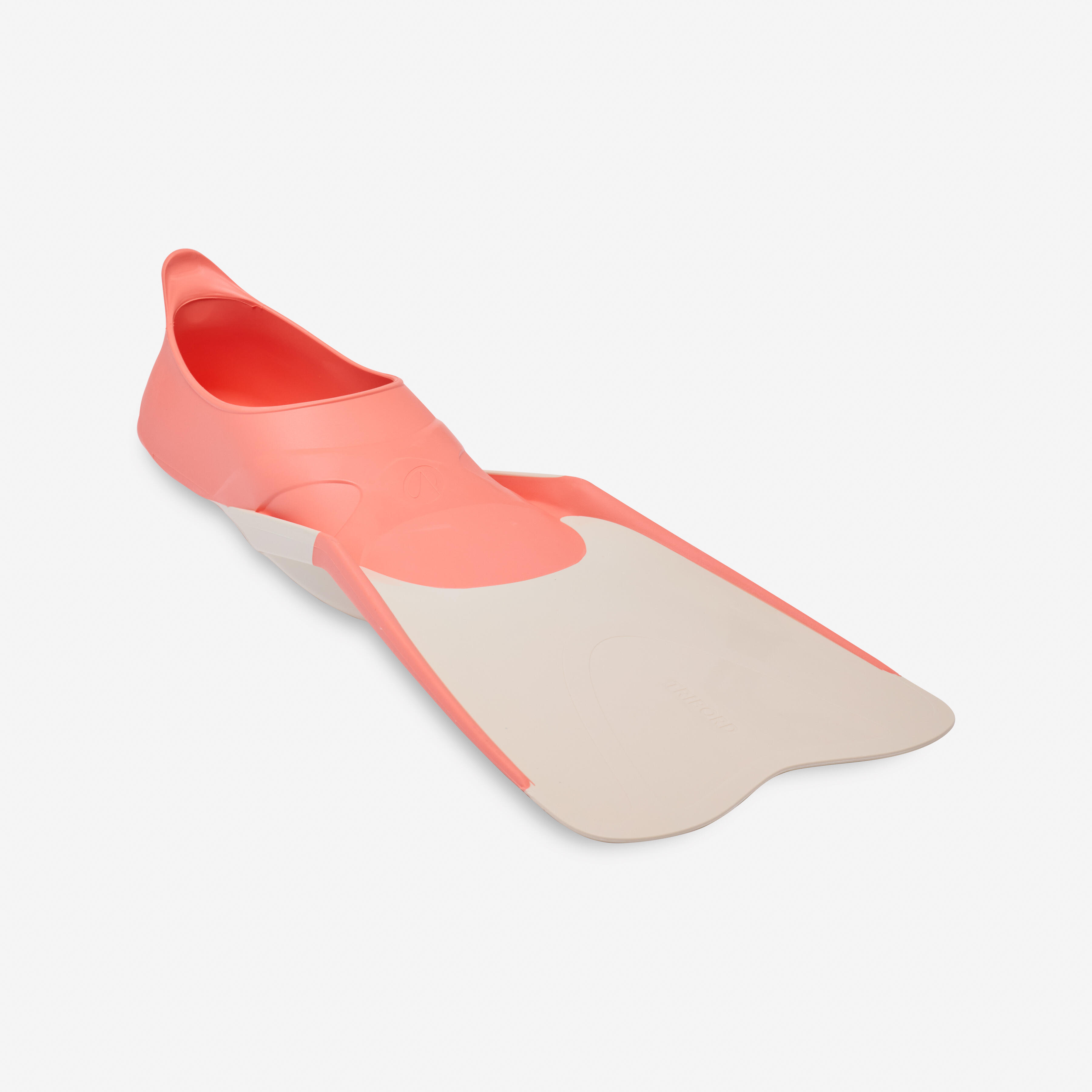 Decathlon Schnorchelflossen kurz Kinder FF 100 koralle