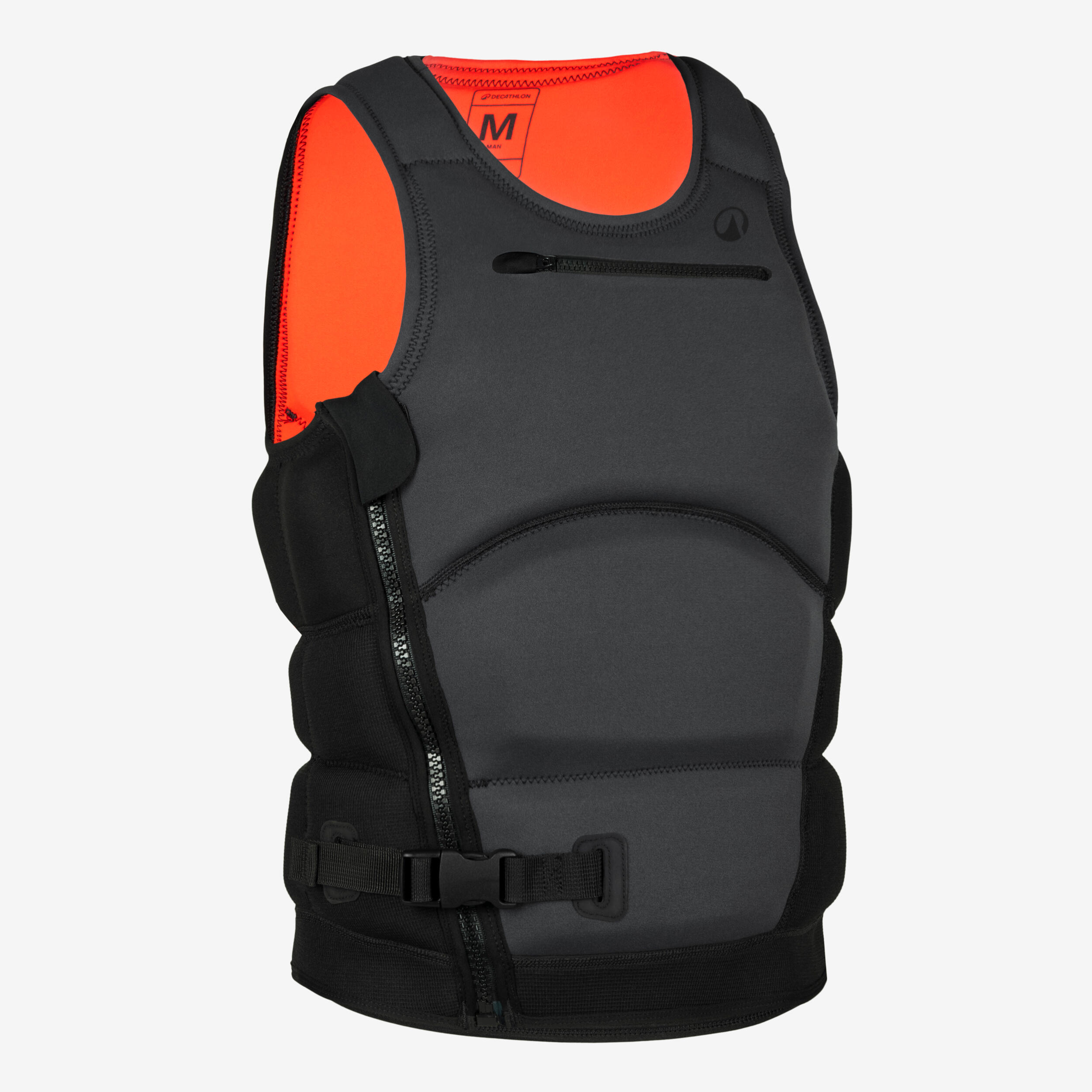 Decathlon Prallschutz- und Auftriebsweste 50 N lang Herren 500 schwarz