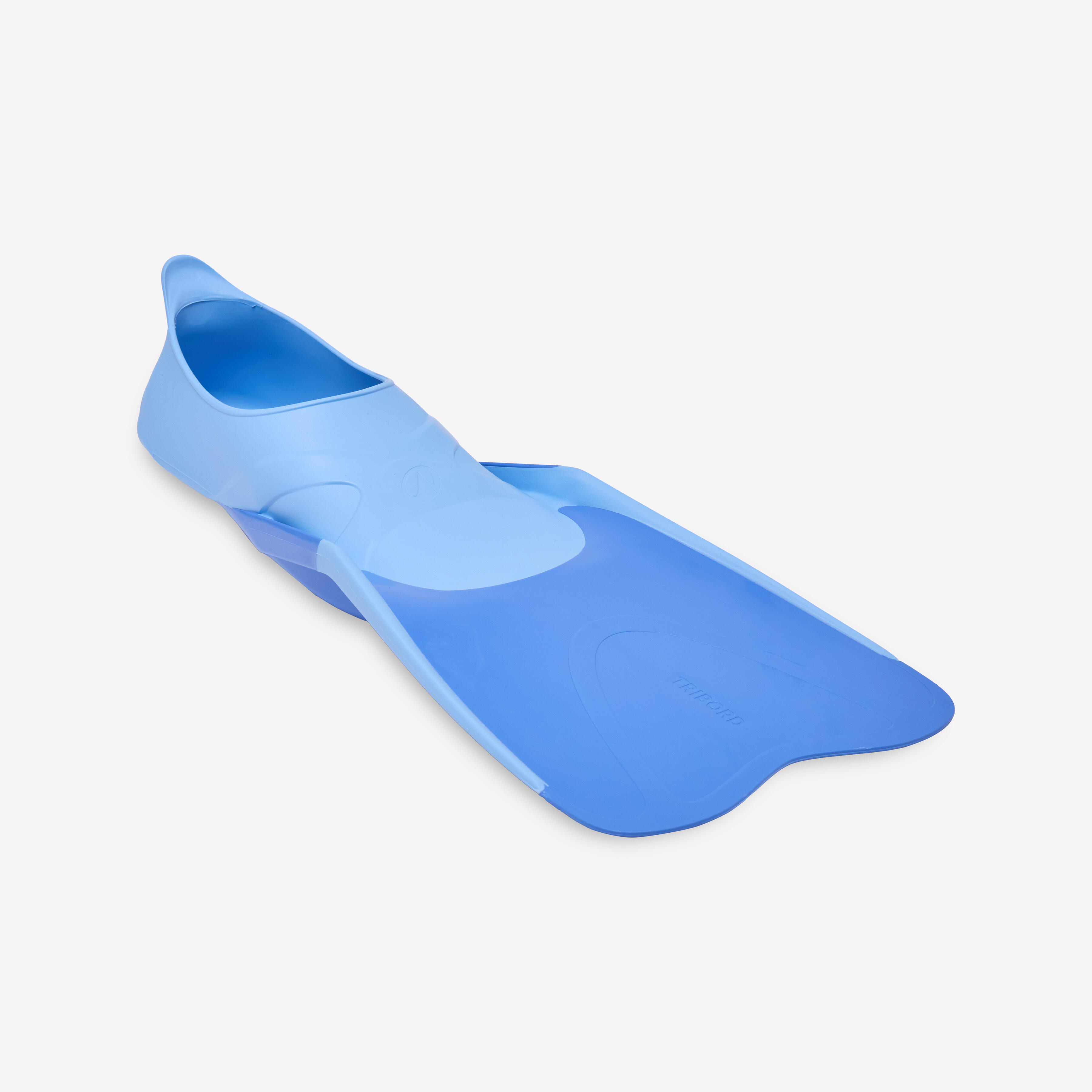 Decathlon Tauchflossen kurz Kinder FF 100 blau