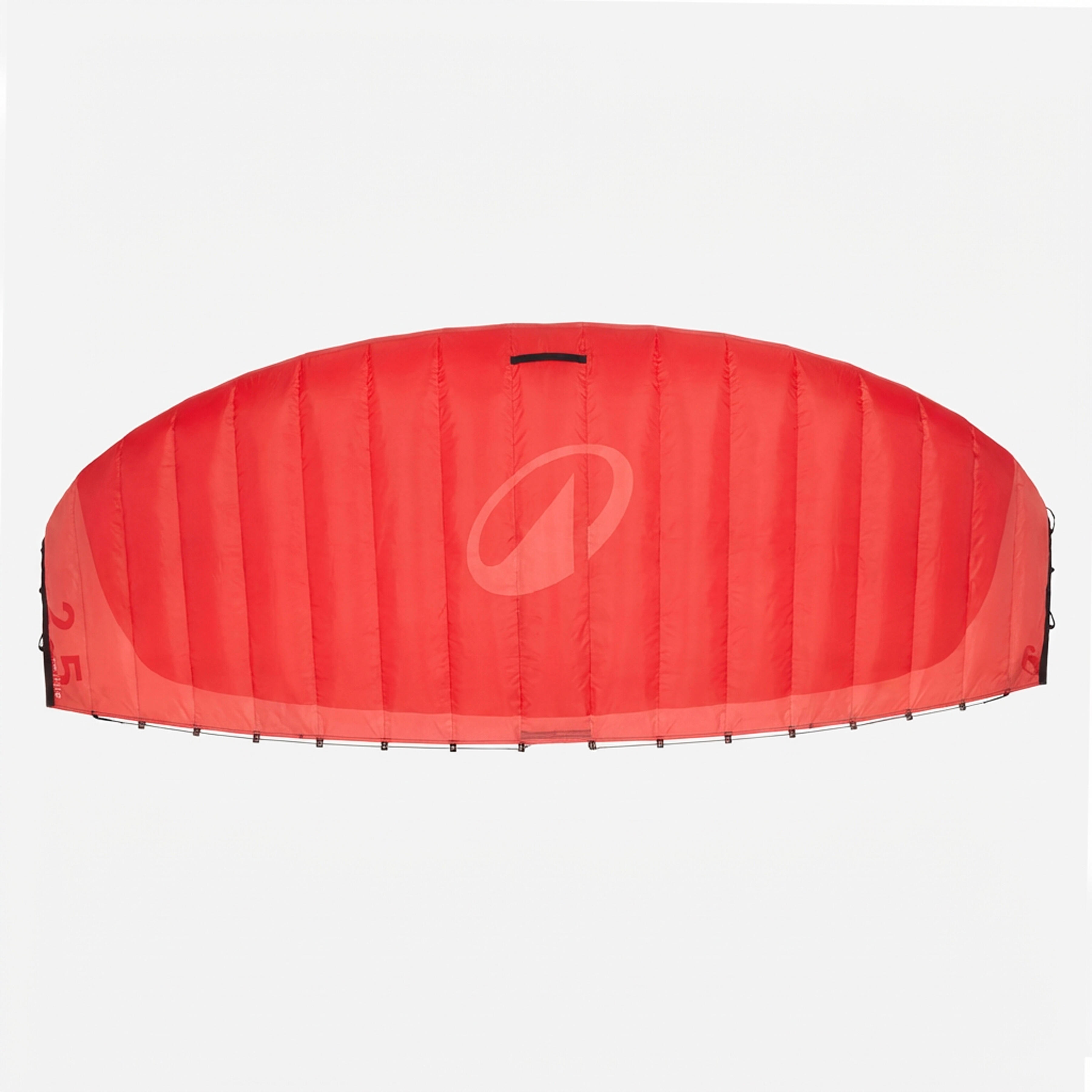 Decathlon Kite mit Lenkstange 100 2,5 m² rot