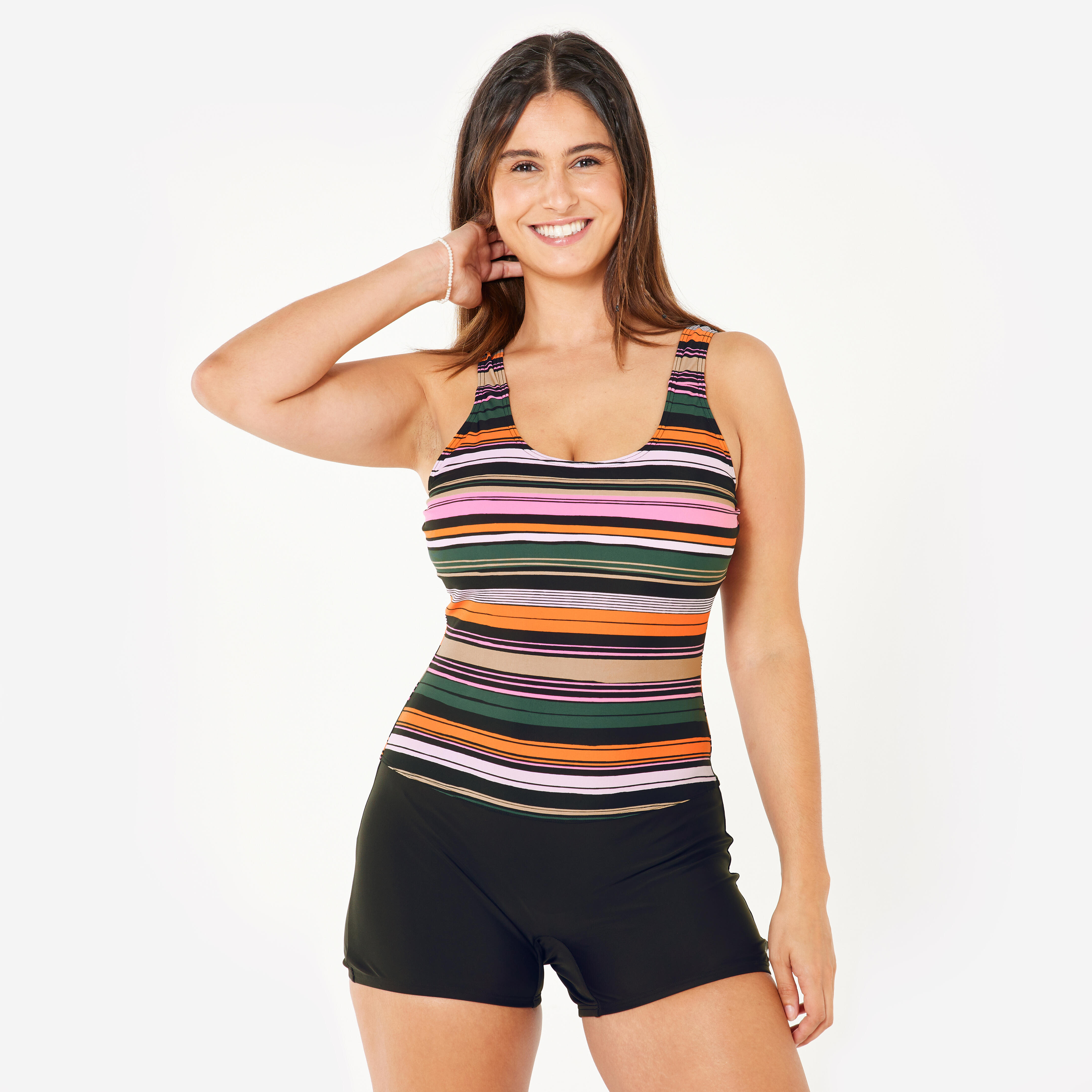 NABAIJI Badeanzug Shorty Damen - Dova Bora rosa