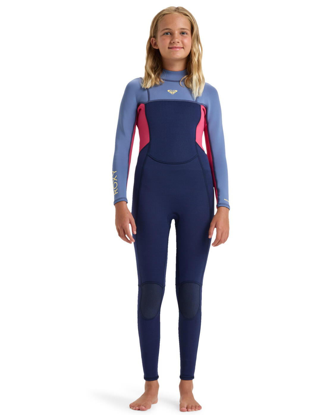 Roxy Back-Zip-Neoprenanzug 3/2MM PROLOGUE Blau Mädchen 8 - 16