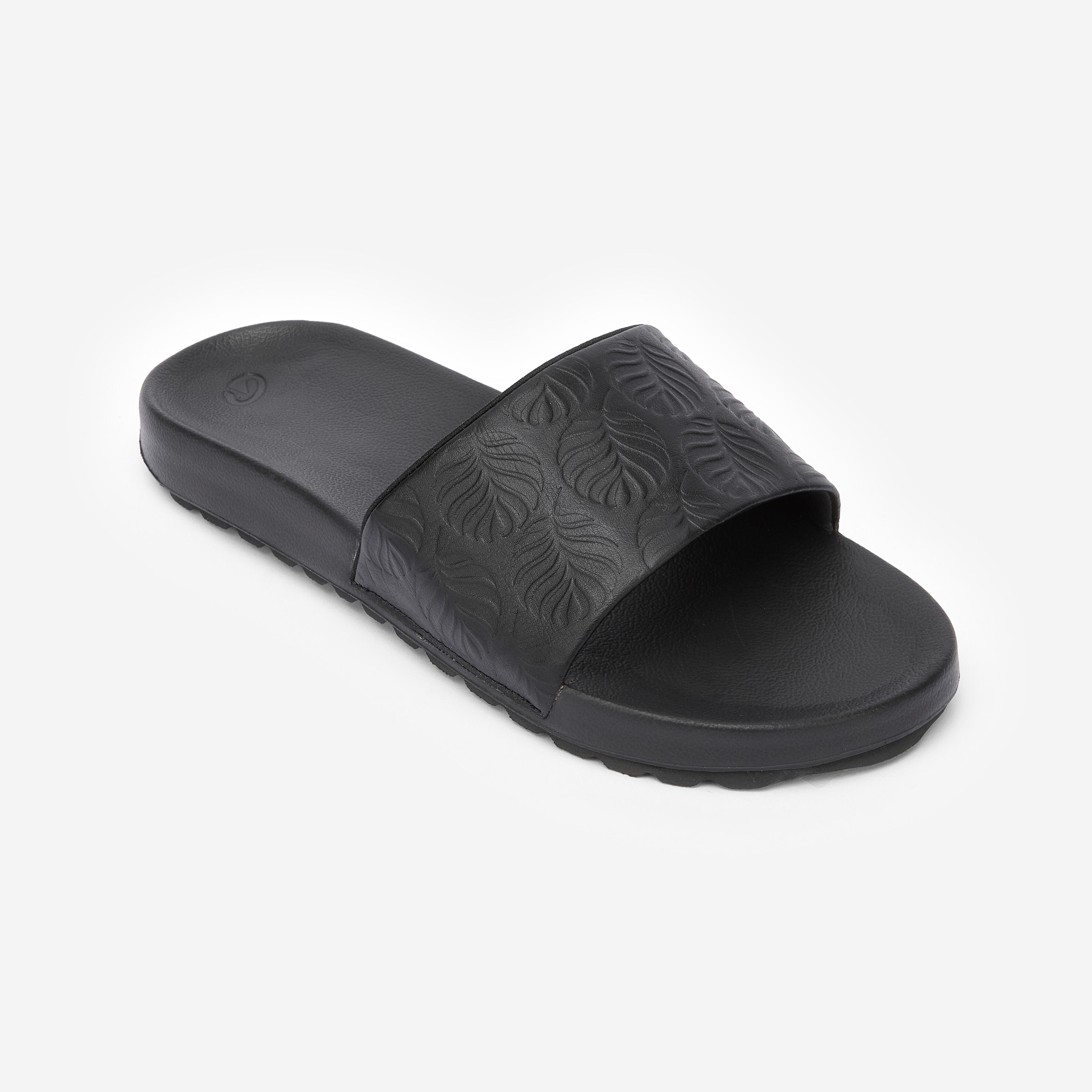 Decathlon Badelatschen Damen 550 Shiva schwarz