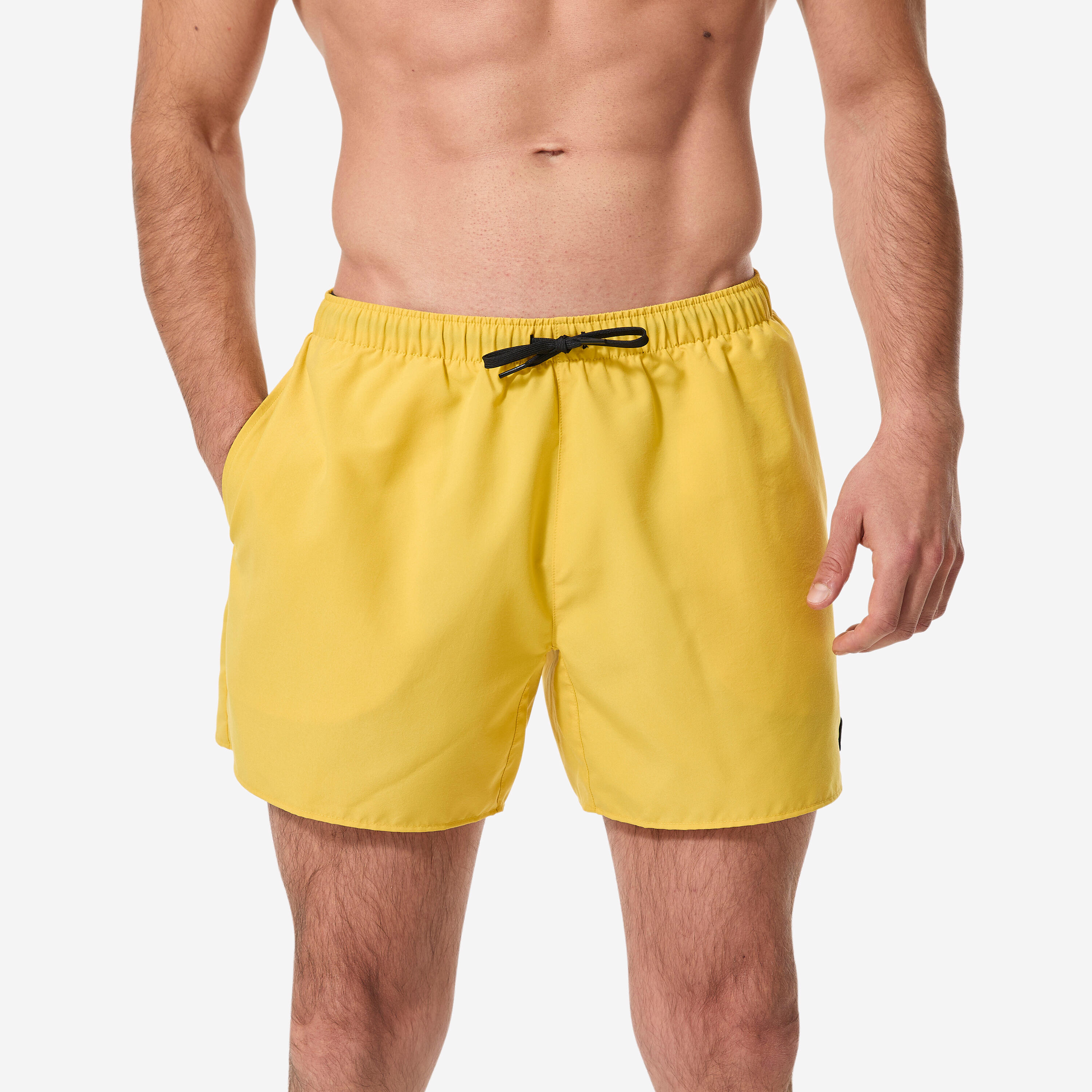 Decathlon Boardshorts Herren Hendaia Pockets gelb