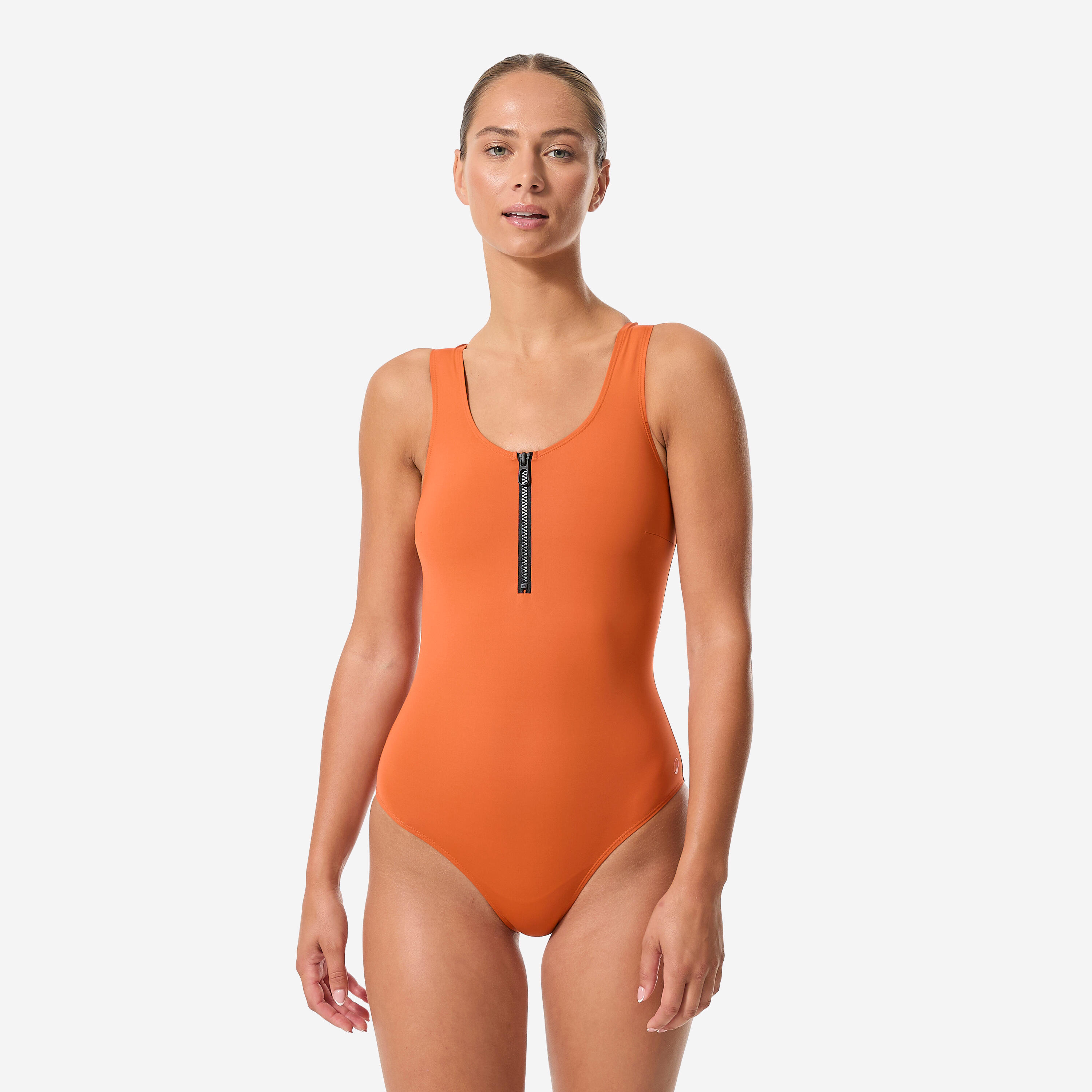 Decathlon Badeanzug Damen Aquagym Aqua-Cycling - Lio terracotta