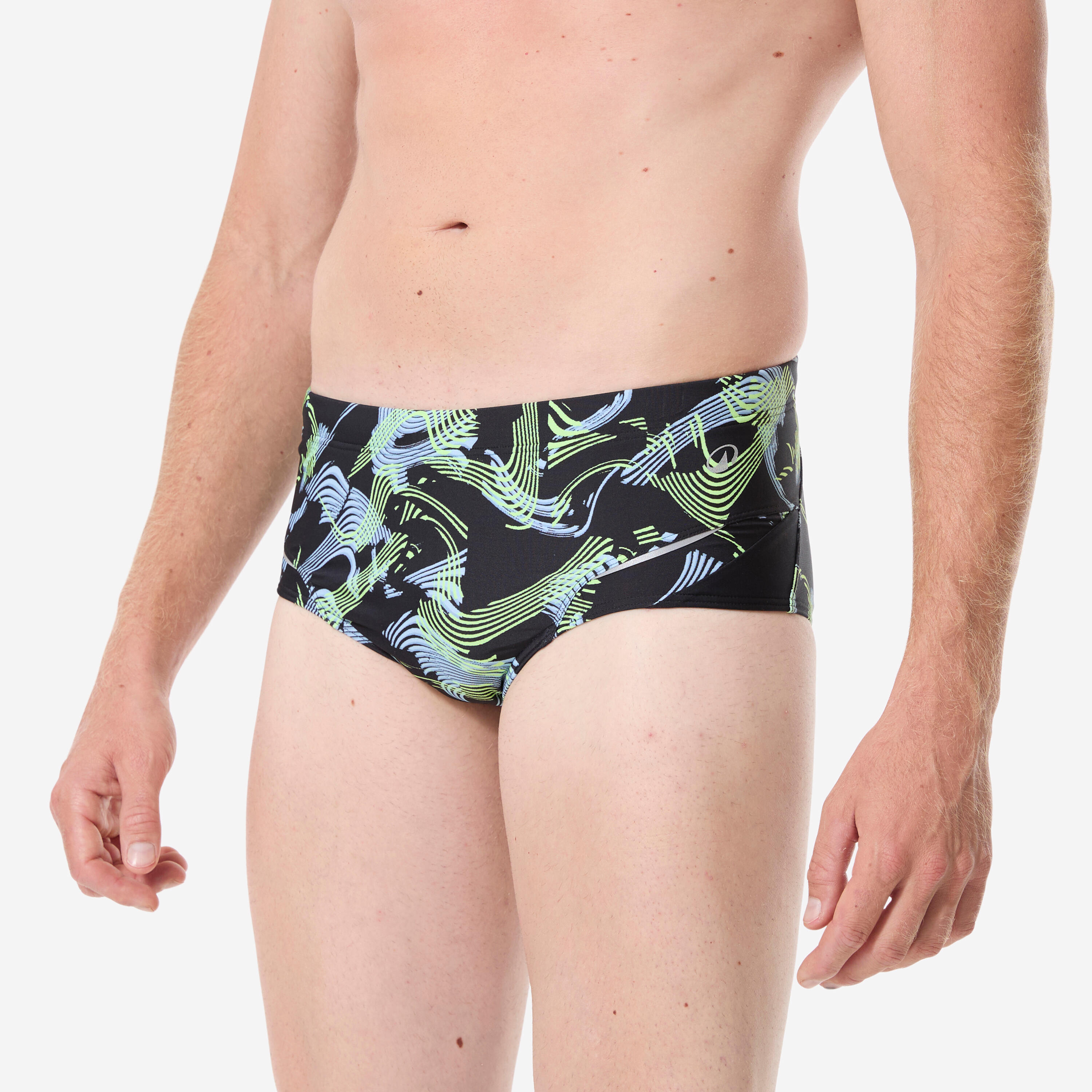 Decathlon Badehose Slip Herren - All Vibe schwarz