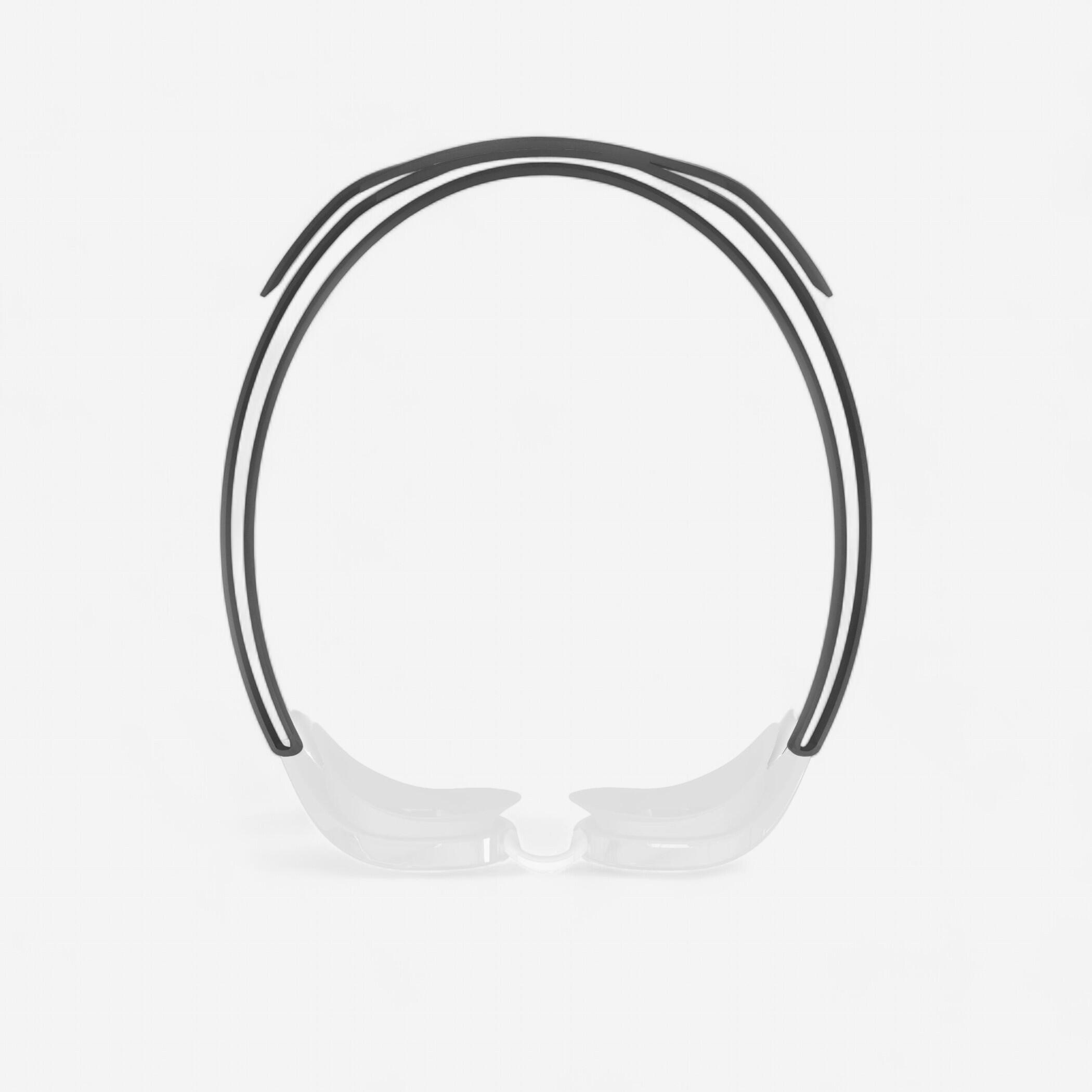 NABAIJI Kopfband Schwimmbrille - BFit / Schwedenbrille / Bfast schwarz