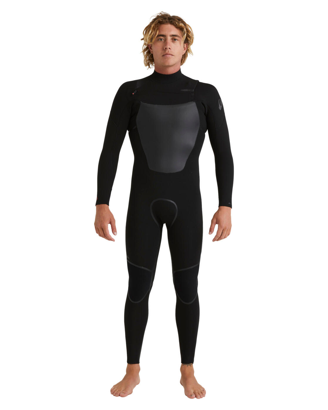 Quiksilver Chest-Zip-Neoprenanzug 4/3MM MARATHON SESSIONS Schwarz Herren