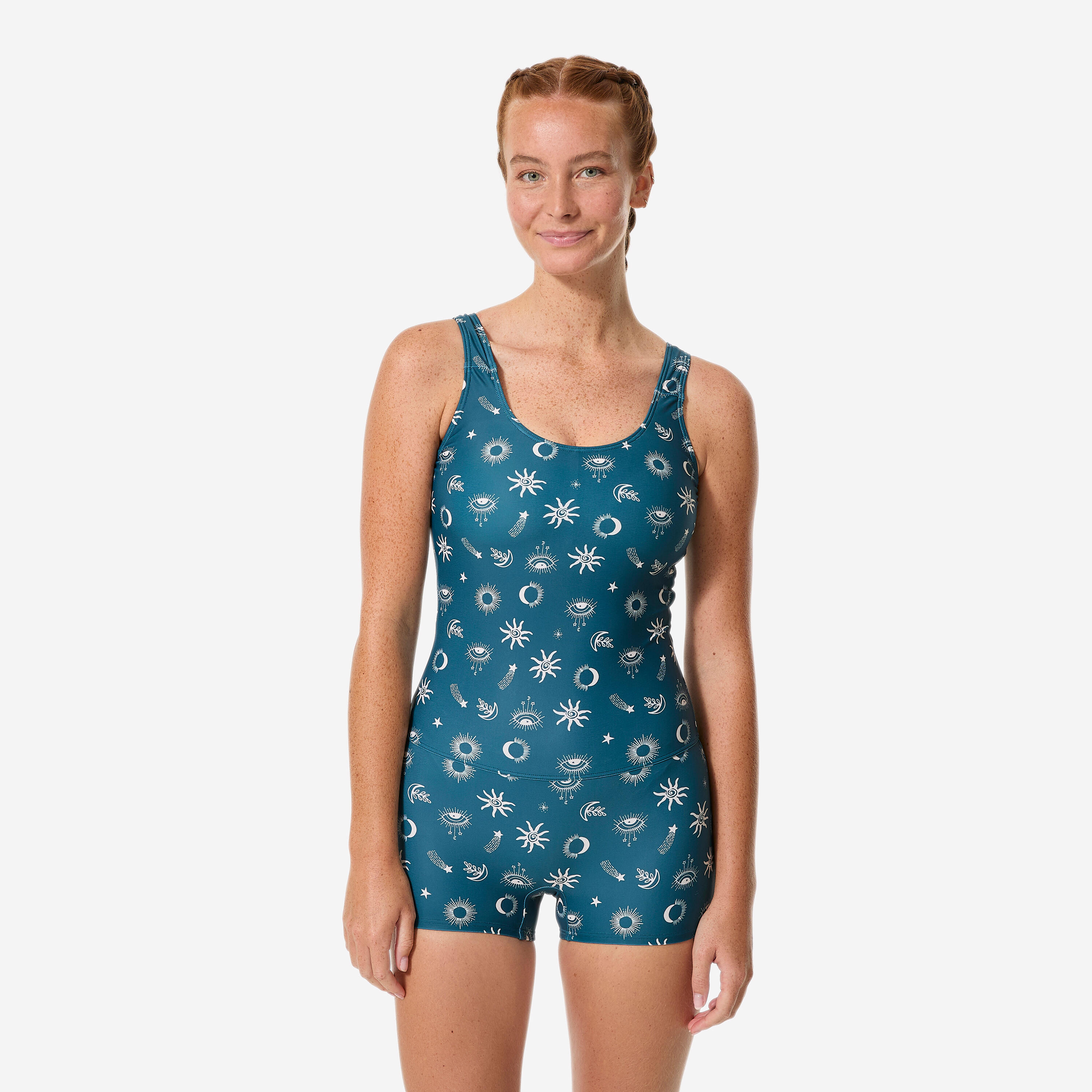 Decathlon Badeanzug Damen - Dova Astral türkis