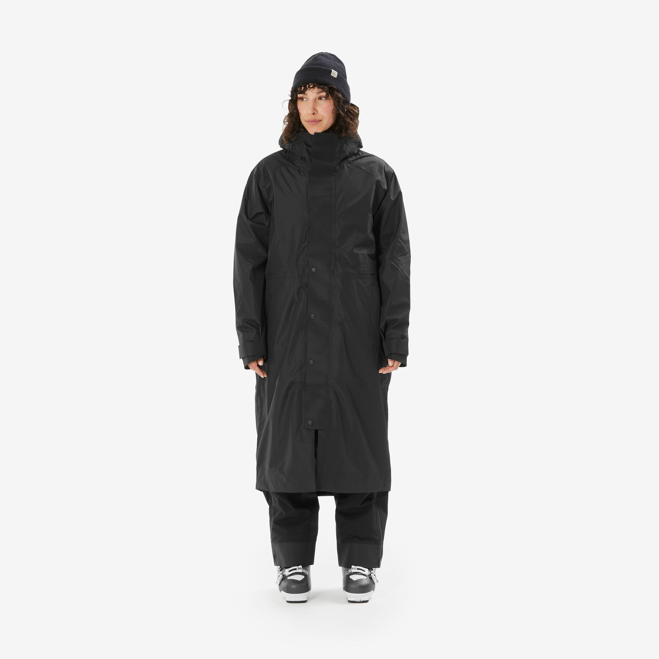 QUECHUA Regencape Ski Erwachsene Club - 980 schwarz