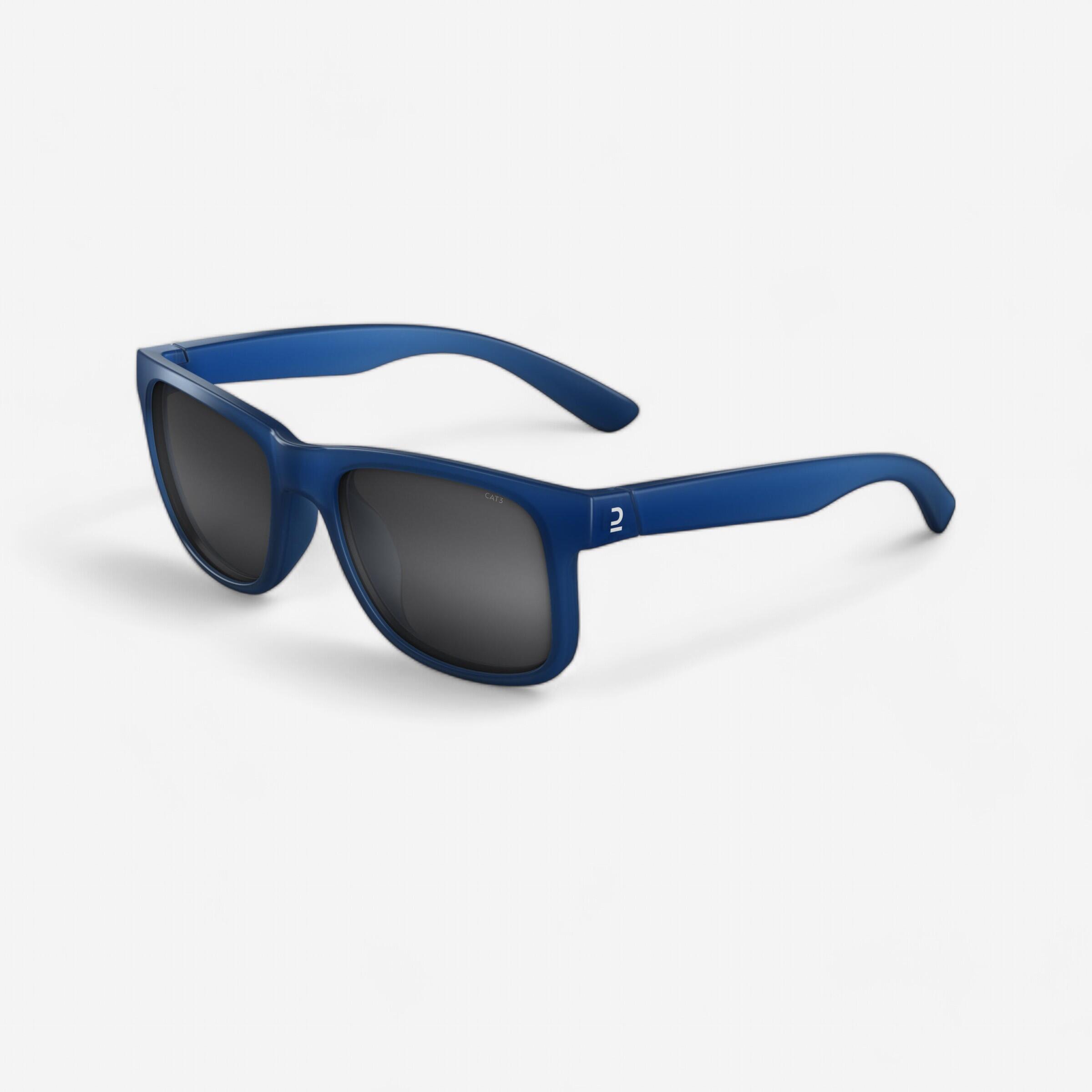 Decathlon Sonnenbrille Kinder ab 10 Jahren Kategorie 3 Wandern - MH T140 blau