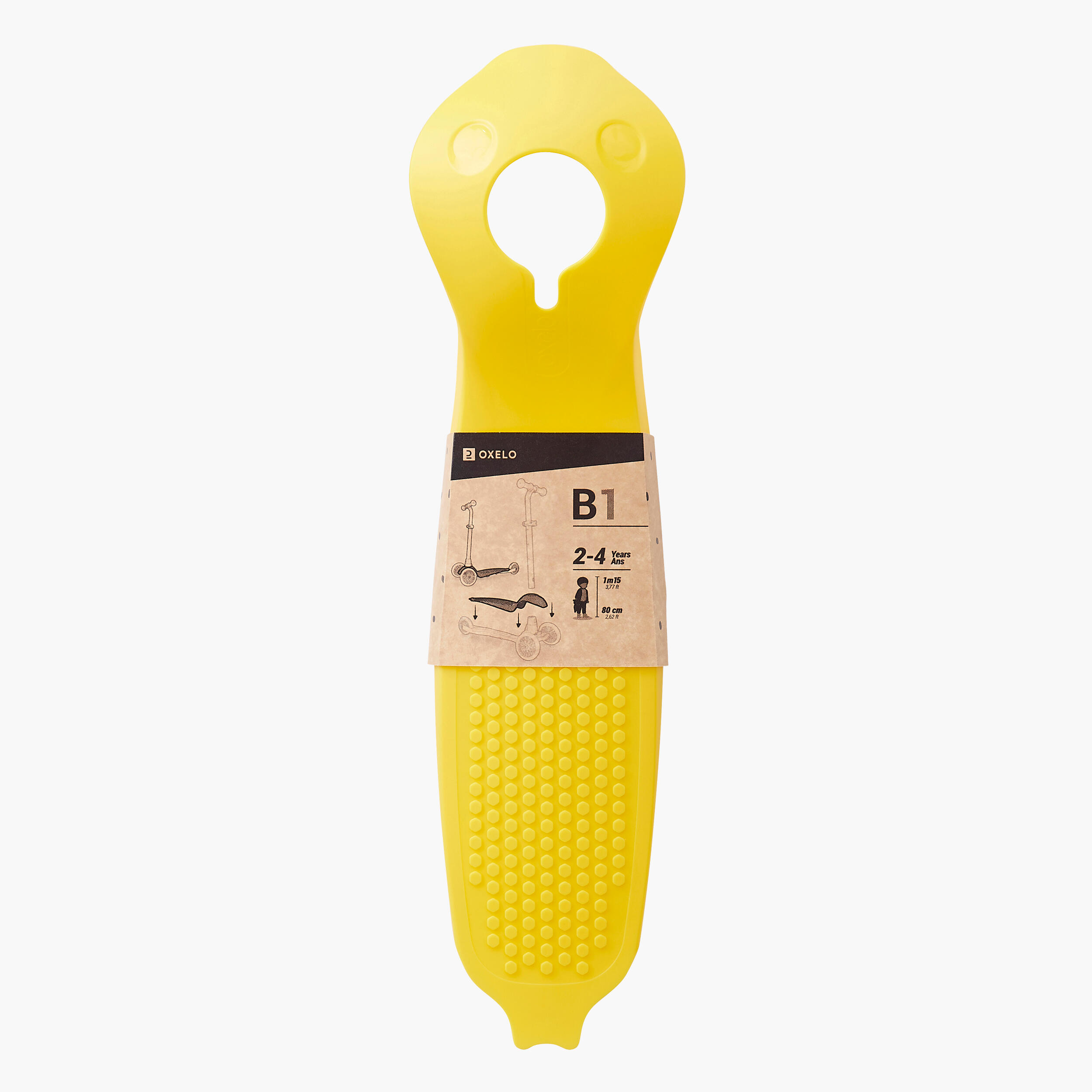 OXELO Bende Lemon Yellow für 3-Rad-Scooter B1 gelb EINHEITSGRÖSSE