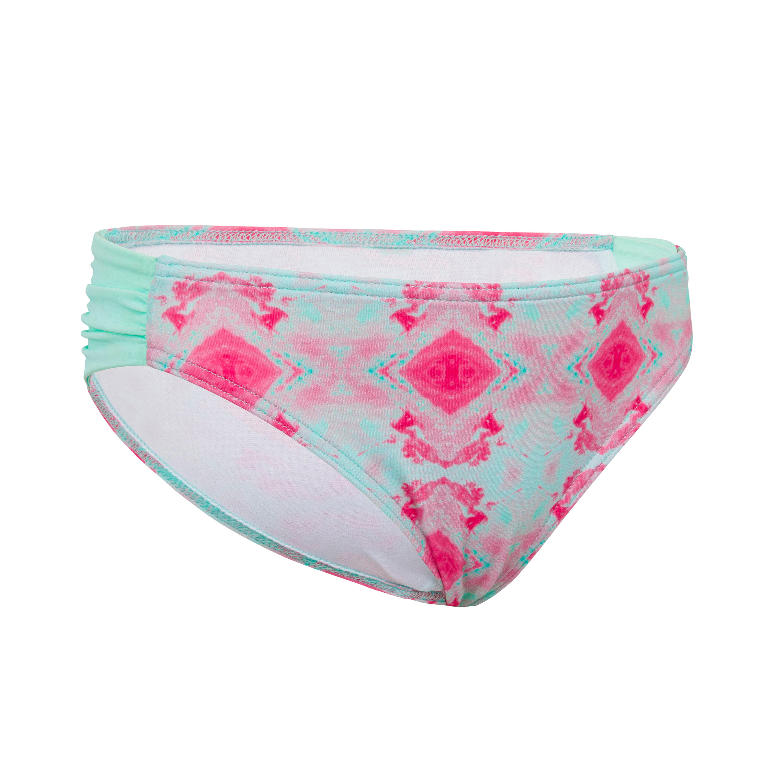 OLAIAN Bikini-Hose Malou 500 Surfen MÃ¤dchen tÃ¼rkis Gr. 140 - 10 Jahre