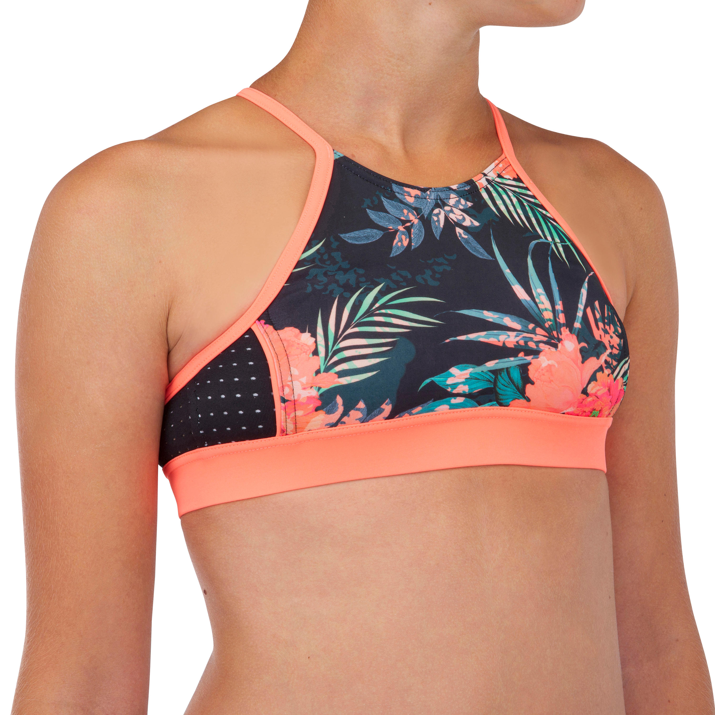 OLAIAN Bikini-Oberteil Bustier Surfen Baha 900 Shibo MÃ¤dchen schwarz Gr. 146 - 11 Jahre
