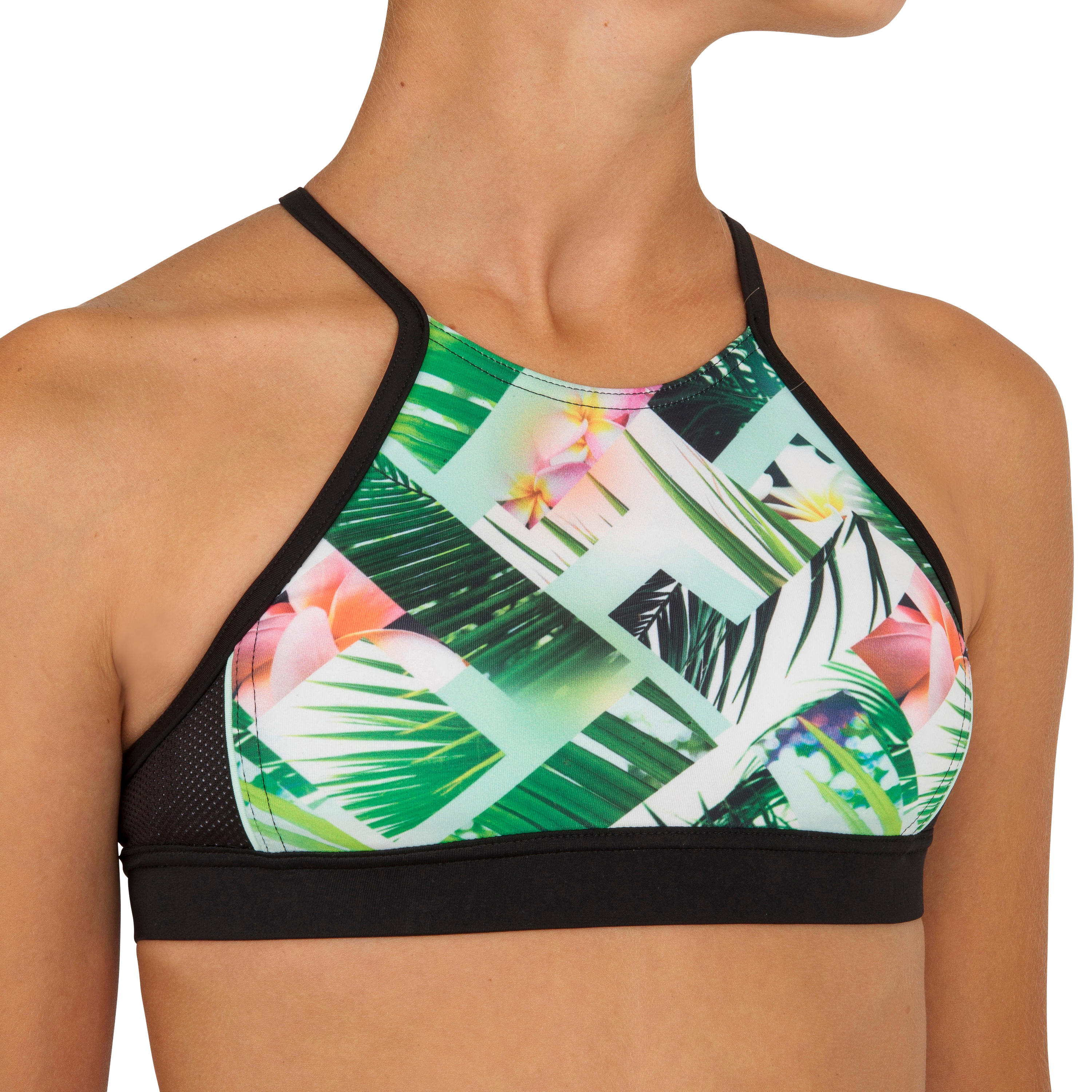 OLAIAN Bikini-Oberteil Bustier Surfen Baha 900 Shibu MÃ¤dchen grÃ¼n Gr. 140 - 10 Jahre