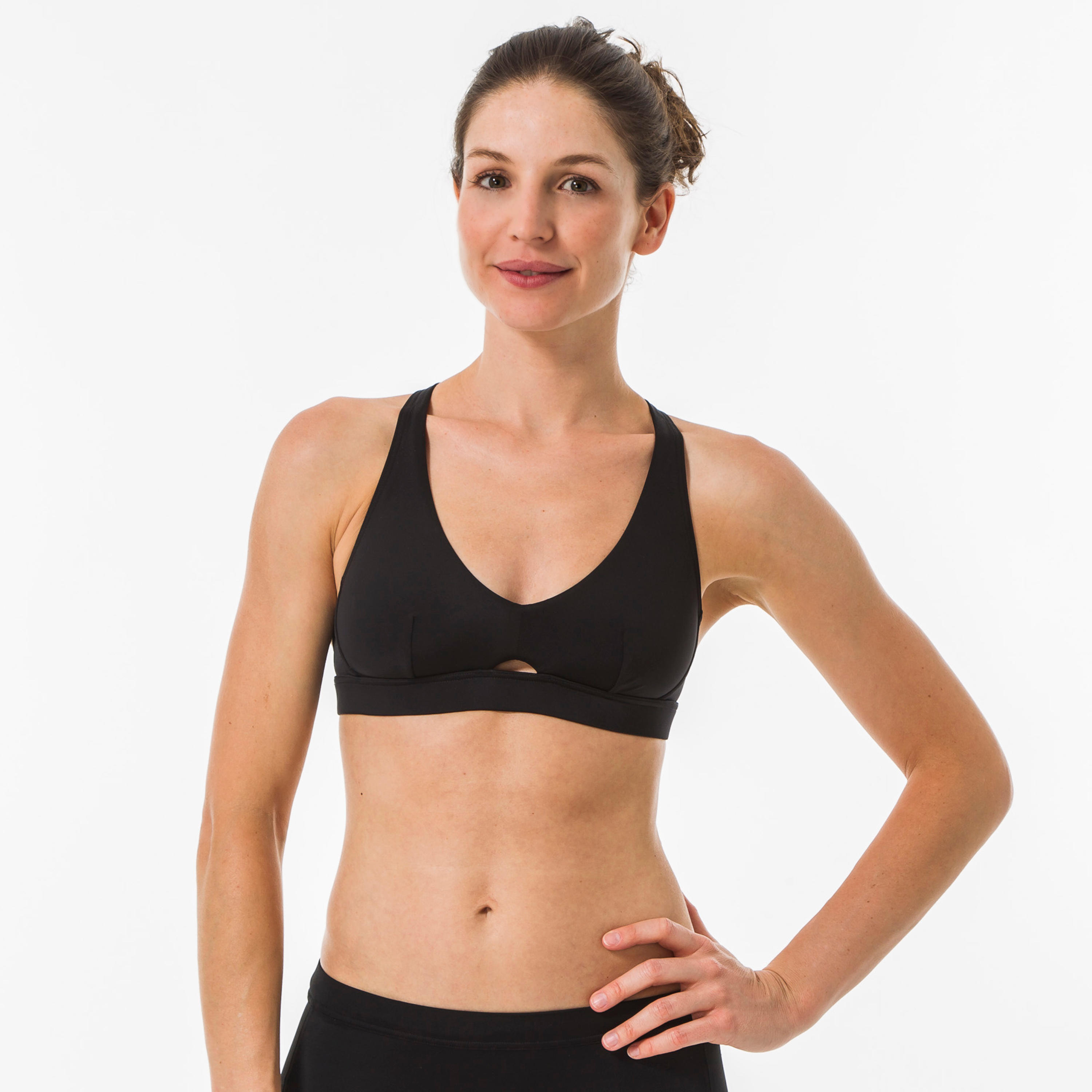 OLAIAN Bikini-Oberteil Damen Bustier Agatha schwarz 70 B