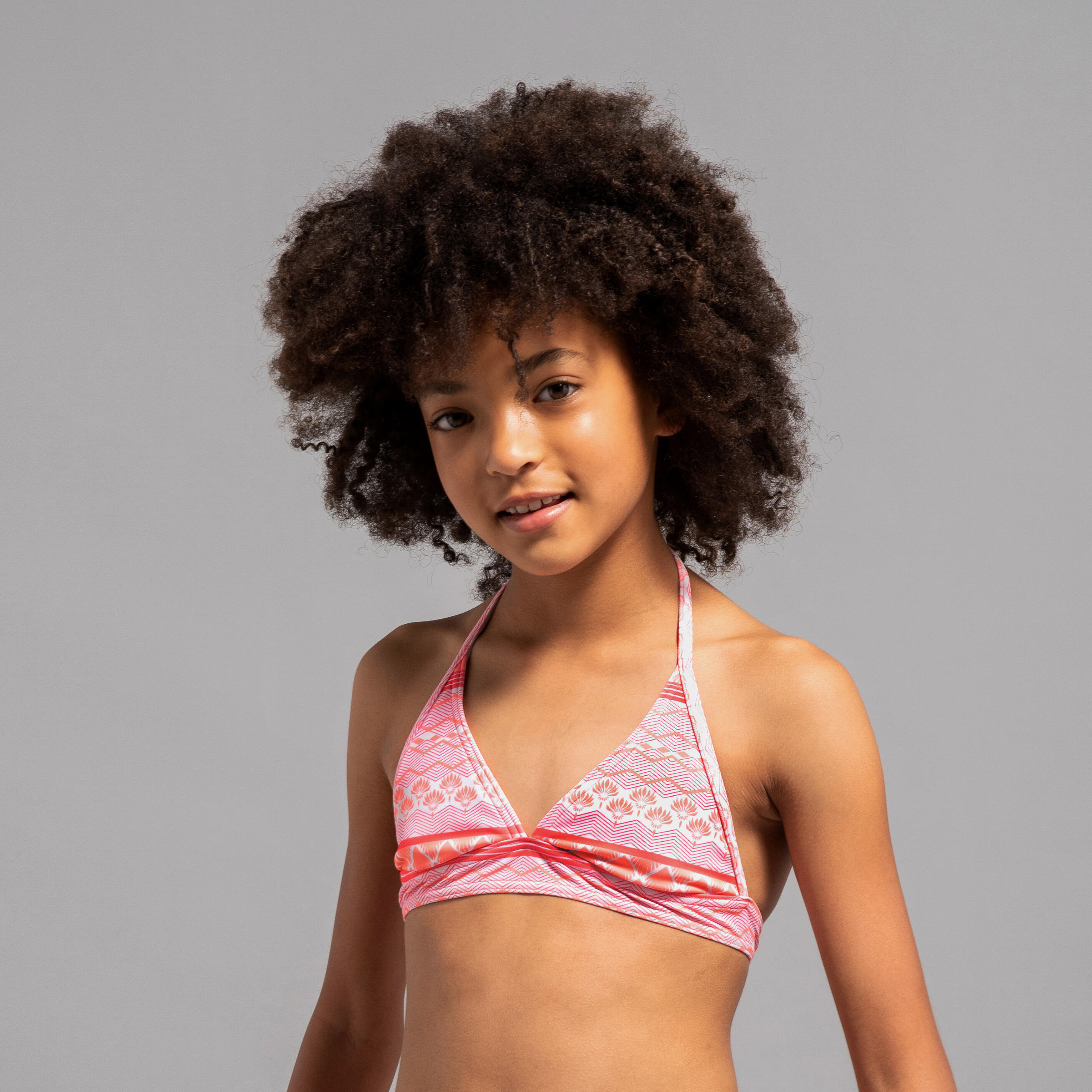 OLAIAN Bikini-Oberteil Neckholder Surfen Tami 100 MÃ¤dchen koralle Gr. 146 - 11 Jahre