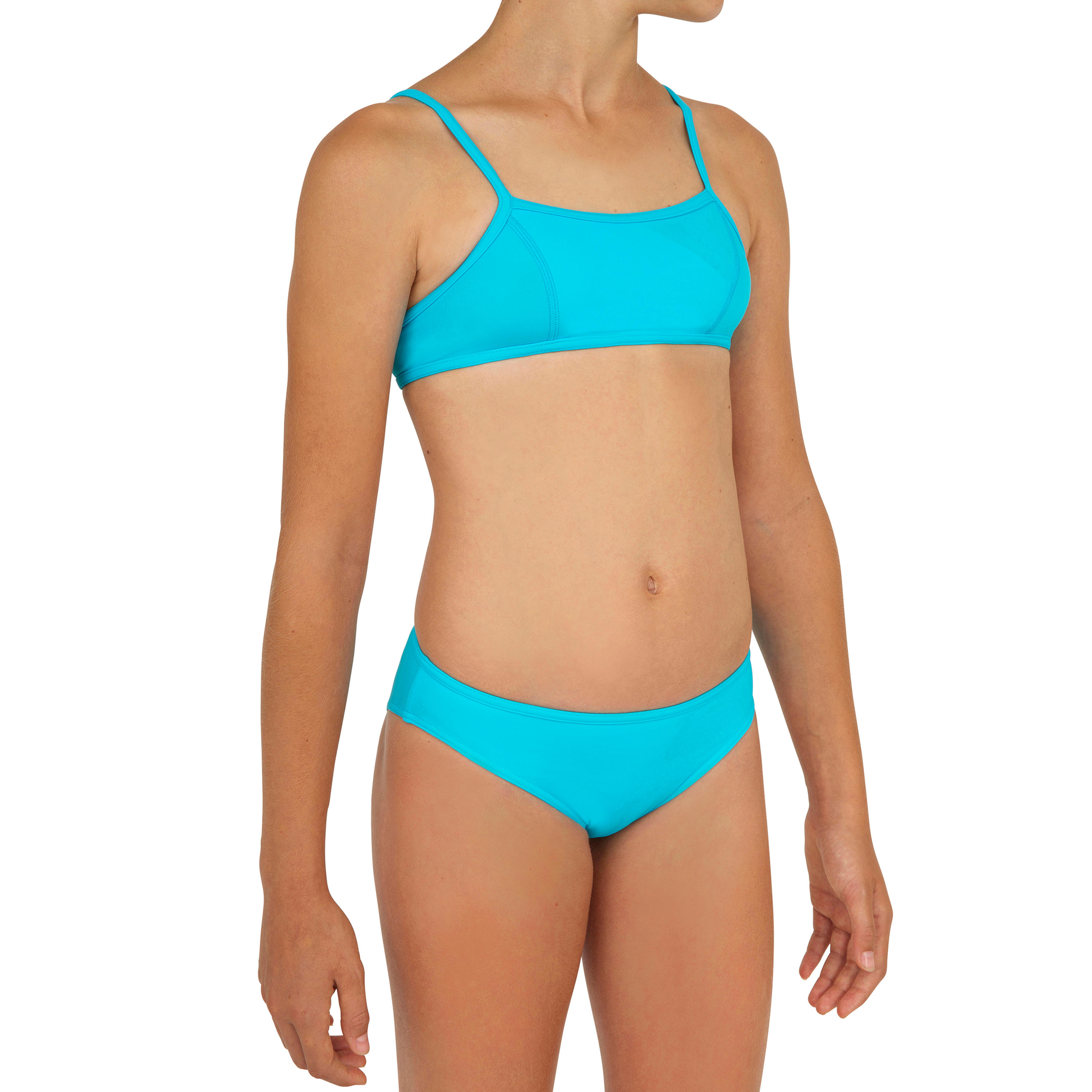 OLAIAN Bikini-Set MÃ¤dchen 100 Bali hellblau Gr. 164 - 14 Jahre